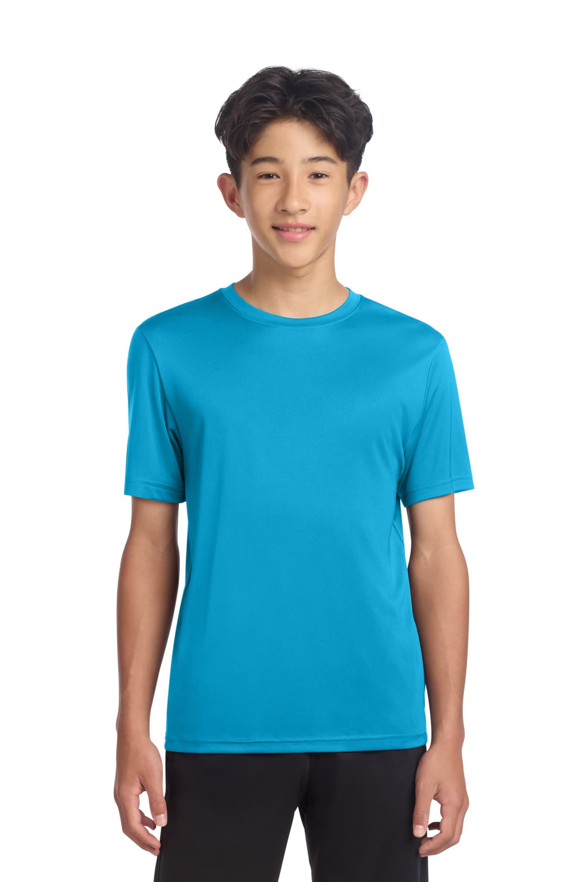 Sport-Tek Sport-Tek Youth PosiCharge Re-Compete Tee YST720 in Atomic Blue
