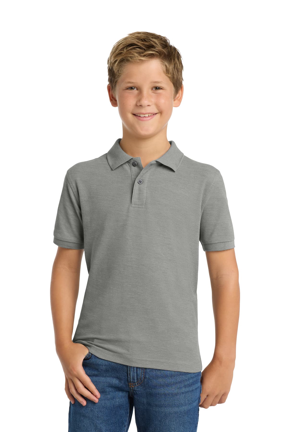 Port Authority Port Authority Youth Silk Touch Polo.  Y500