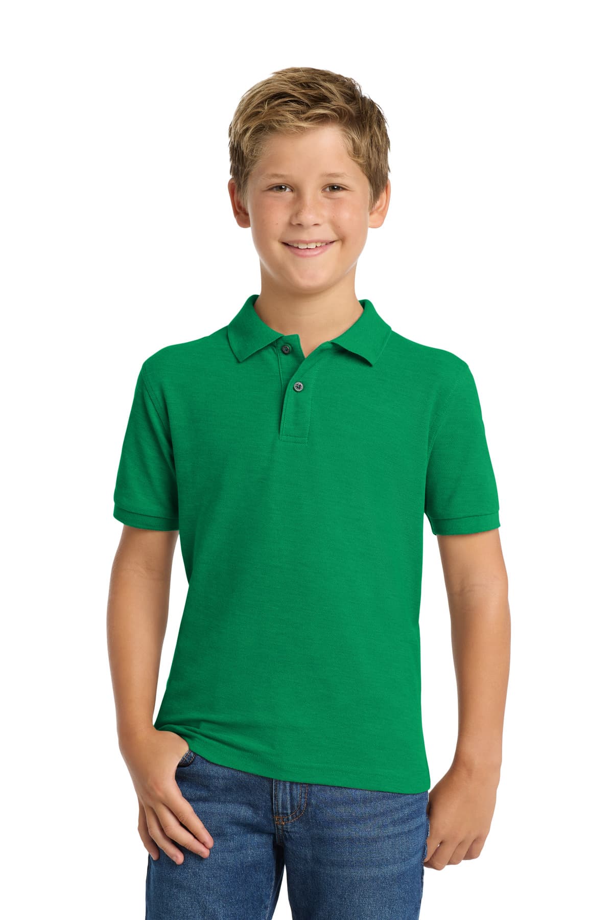 Port Authority Port Authority Youth Silk Touch Polo.  Y500