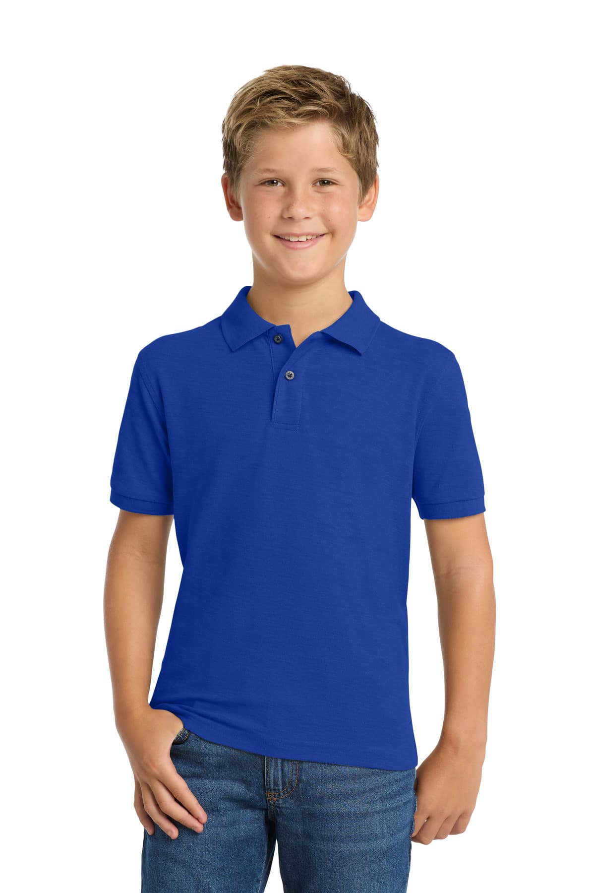 Port Authority Port Authority Youth Silk Touch Polo.  Y500