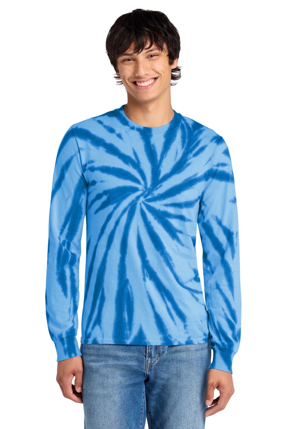 Port & Company Port & Co Tie-Dye Long Sleeve Tee.  PC147LS