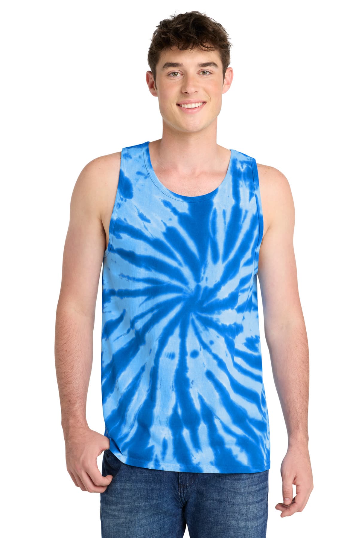 Port & Company Port & Co Tie-Dye Tank Top.  PC147TT