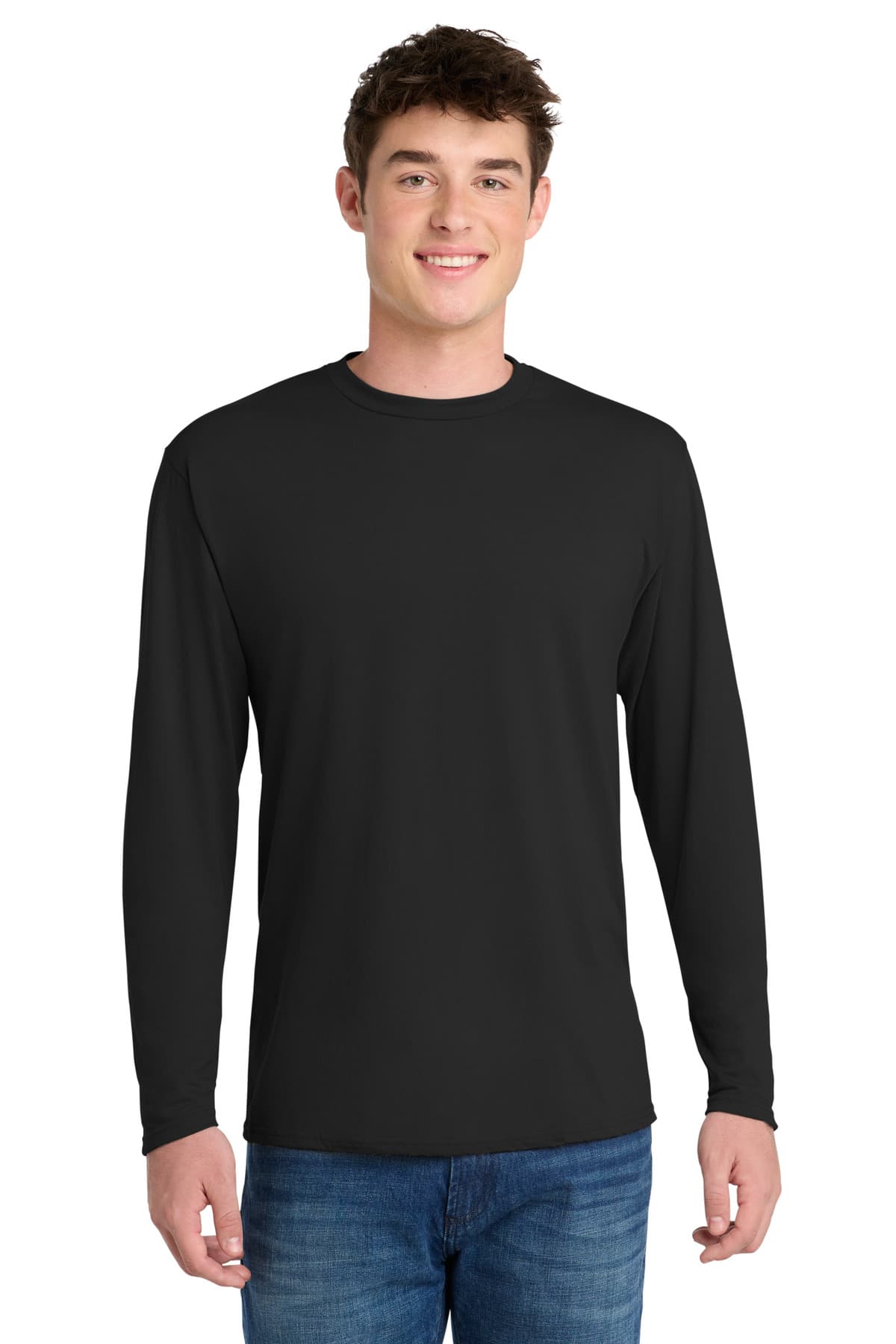 Port & Company Port & Co Long Sleeve Performance Blend Tee. PC381LS