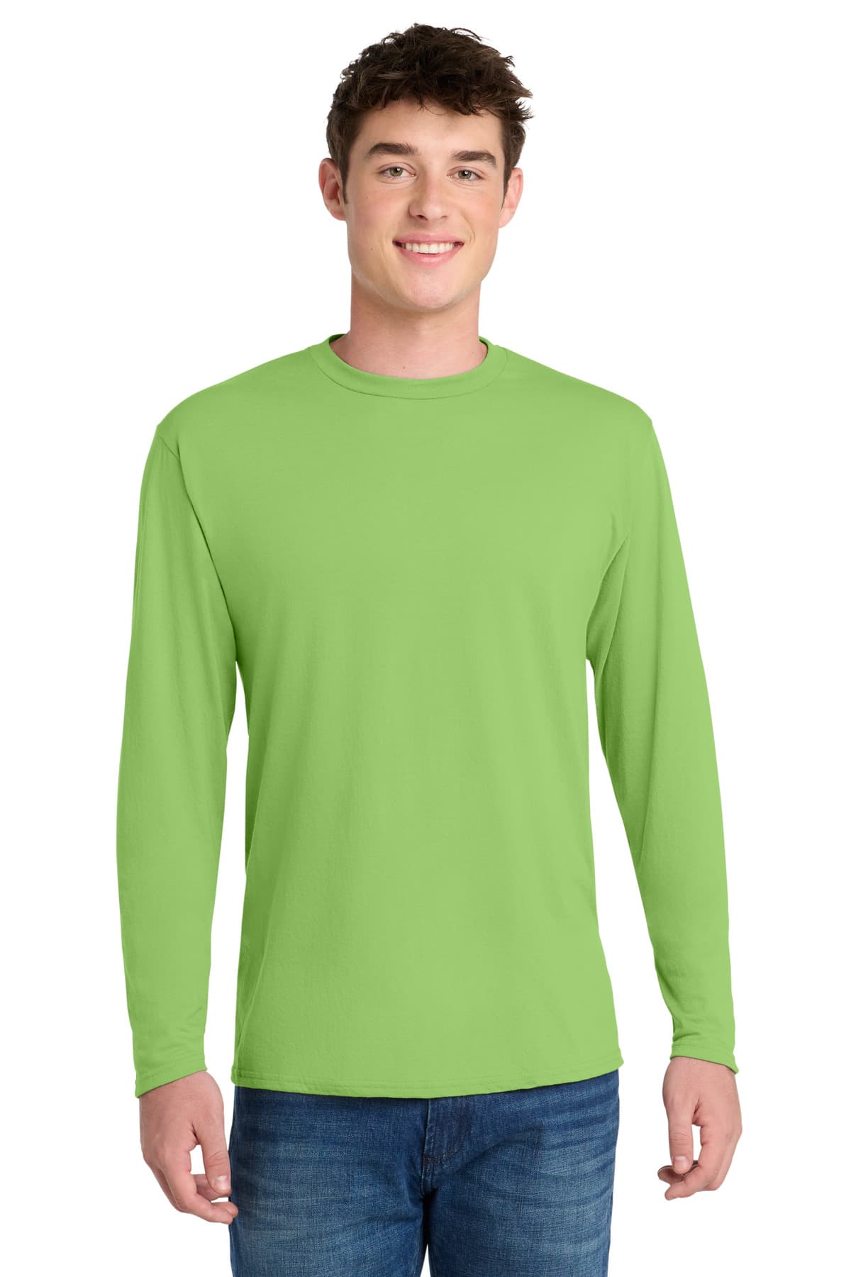 Port & Company Port & Co Long Sleeve Performance Blend Tee. PC381LS