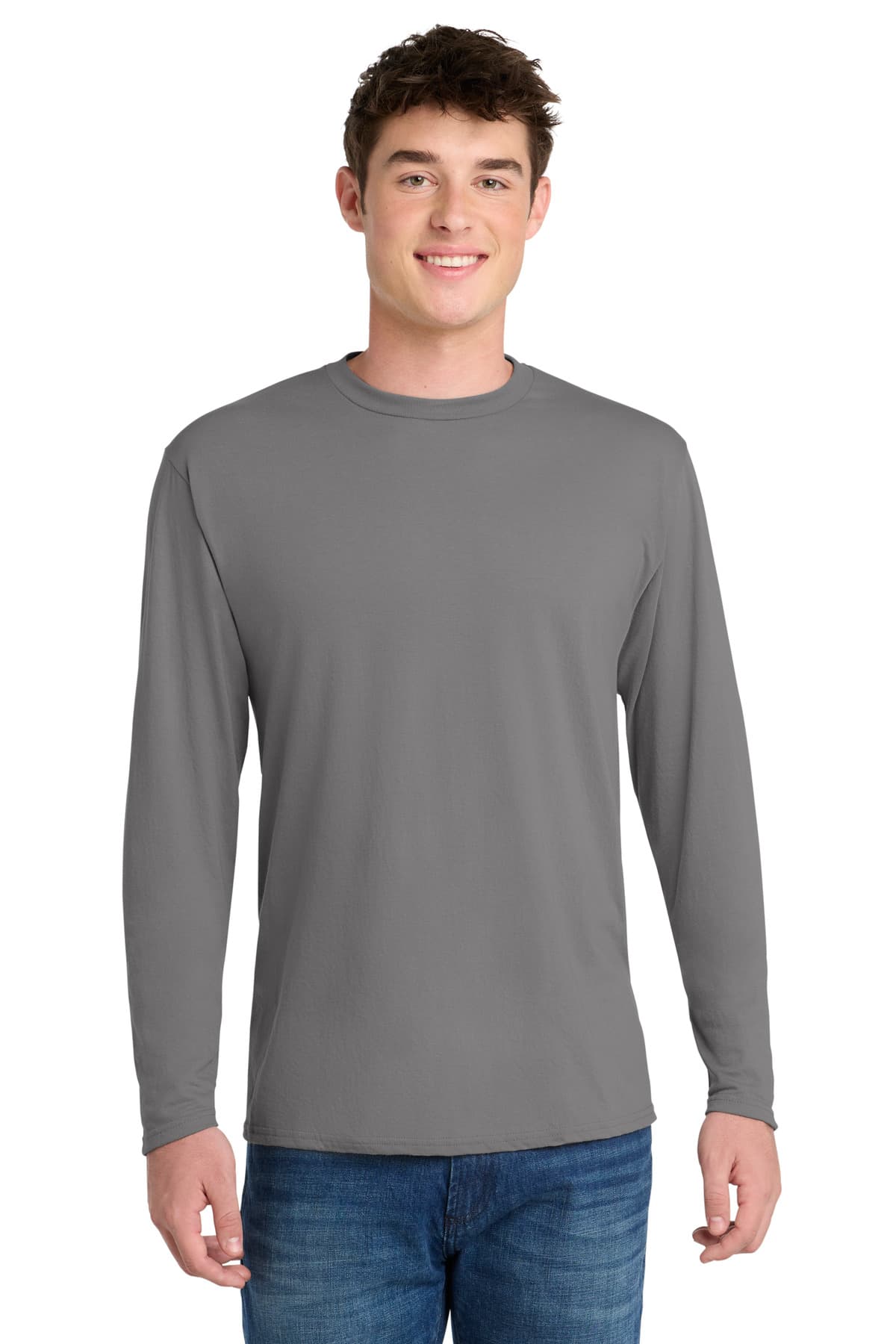 Port & Company Port & Co Long Sleeve Performance Blend Tee. PC381LS