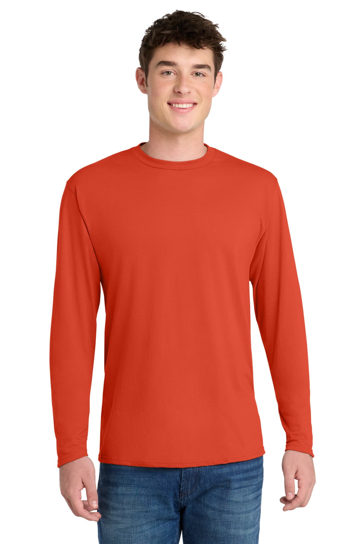 Port & Company Port & Co Long Sleeve Performance Blend Tee. PC381LS