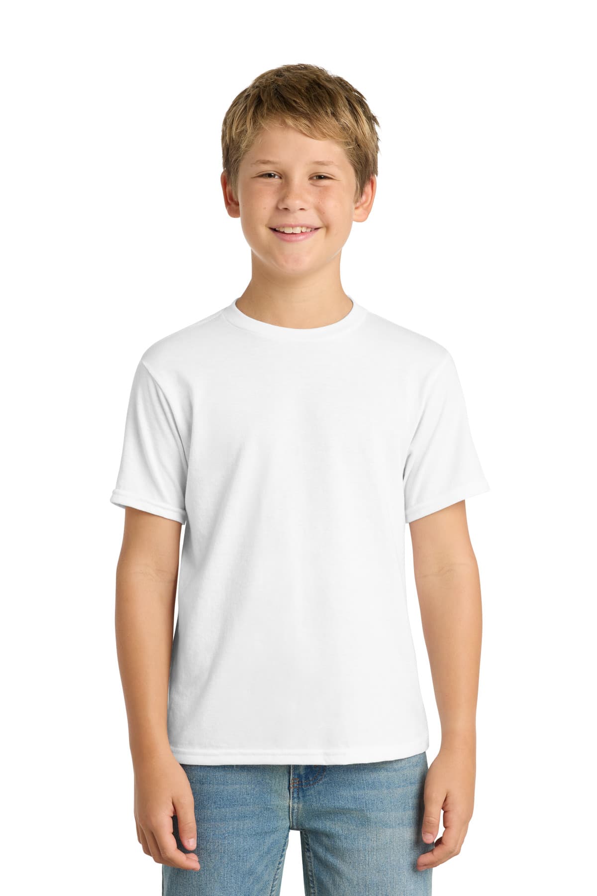 Port & Company Port & Co Youth Performance Blend Tee. PC381Y