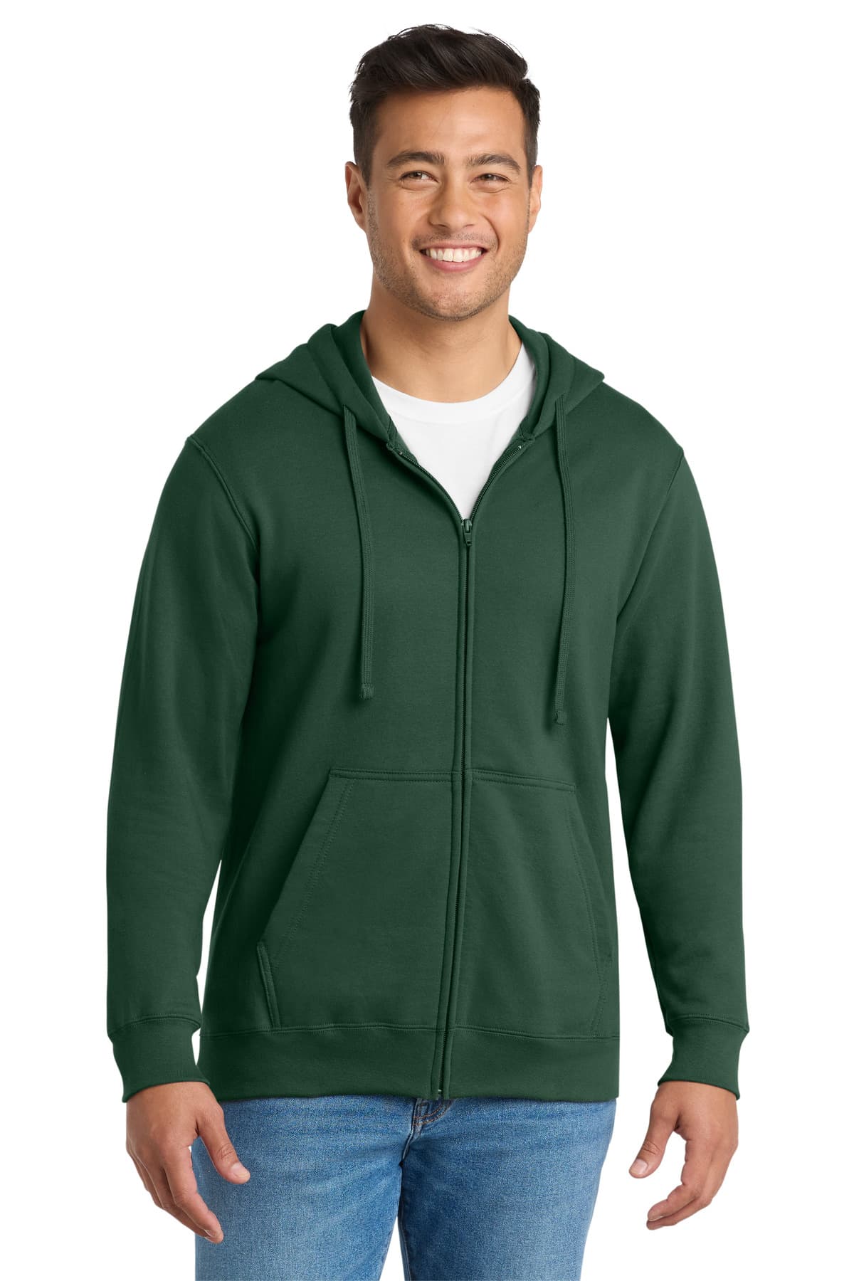 Port & Company Port & Co Fan Favorite Fleece Full-Zip Hooded Sweatshirt. PC850ZH