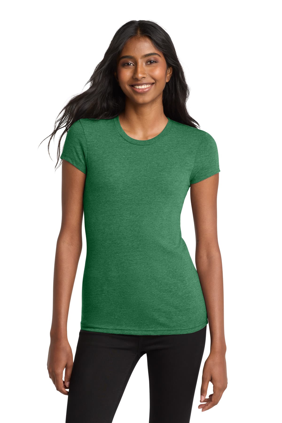 District District Women's Fitted Very Important Tee. DT6001