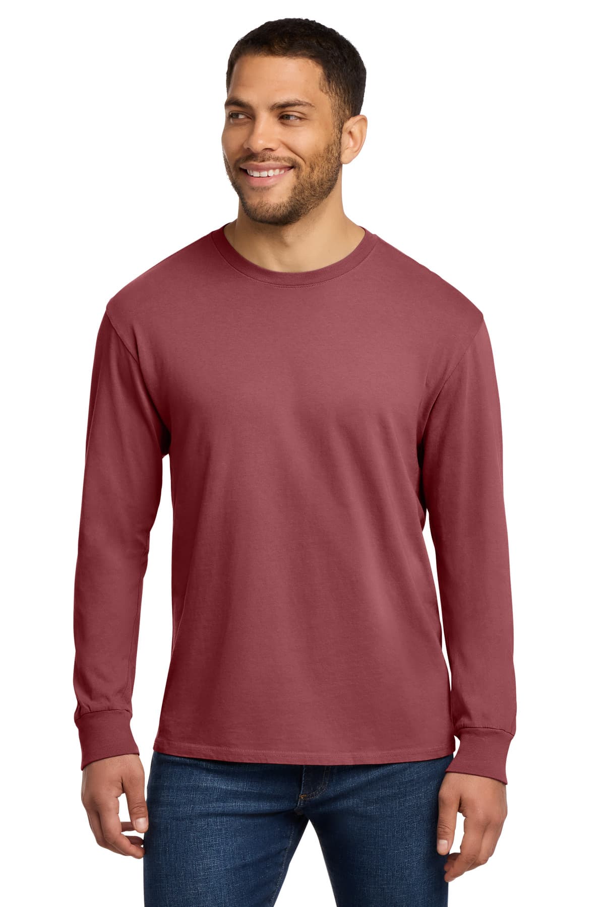Port & Company Port & Co Beach Wash Garment-Dyed Long Sleeve Tee PC099LS
