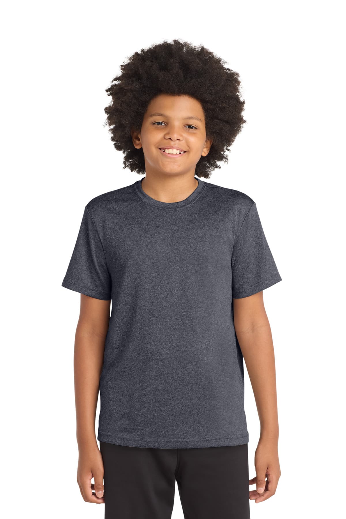 Sport-Tek Sport-Tek Youth Heather Contender Tee. YST360