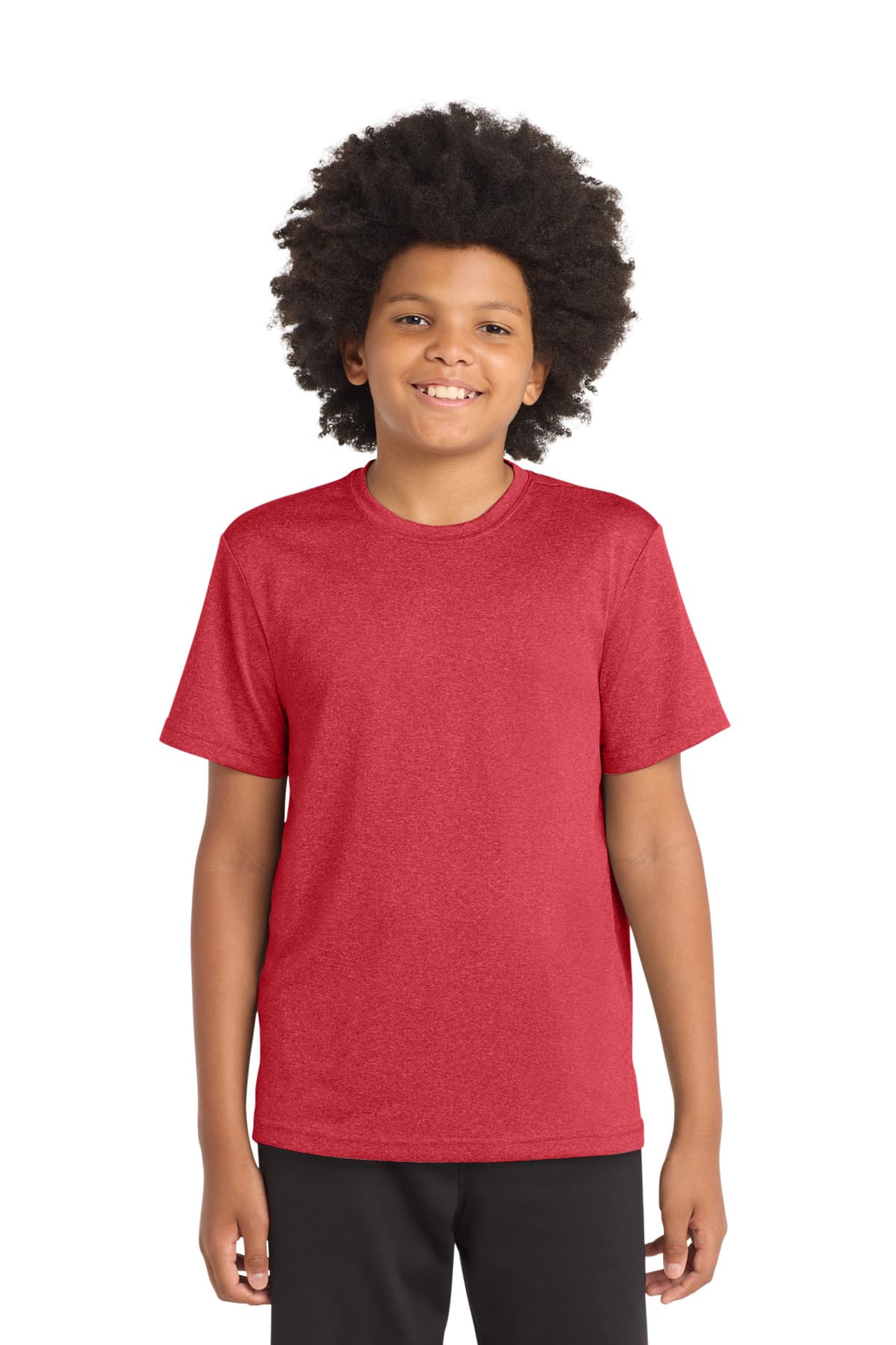 Sport-Tek Sport-Tek Youth Heather Contender Tee. YST360
