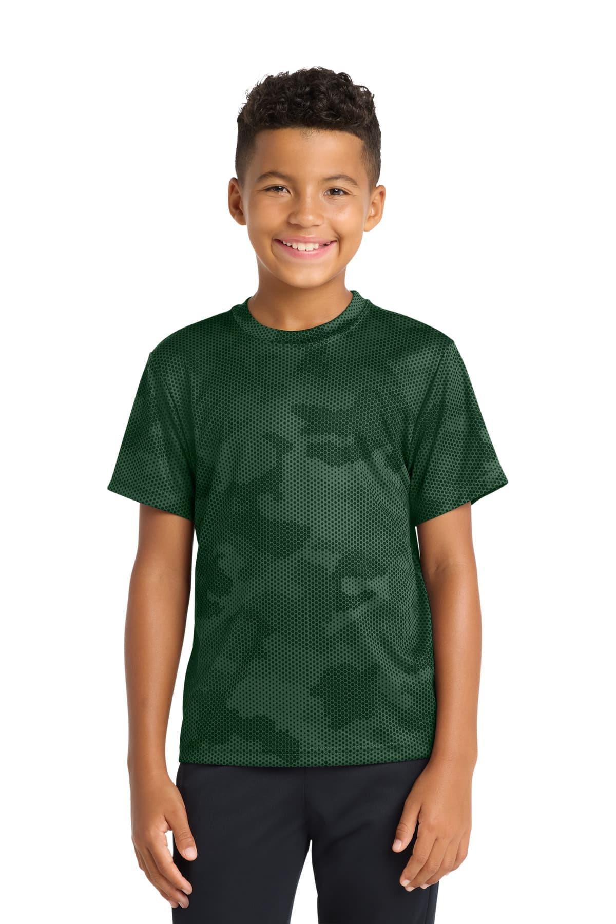 Sport-Tek Sport-Tek Youth CamoHex Tee. YST370