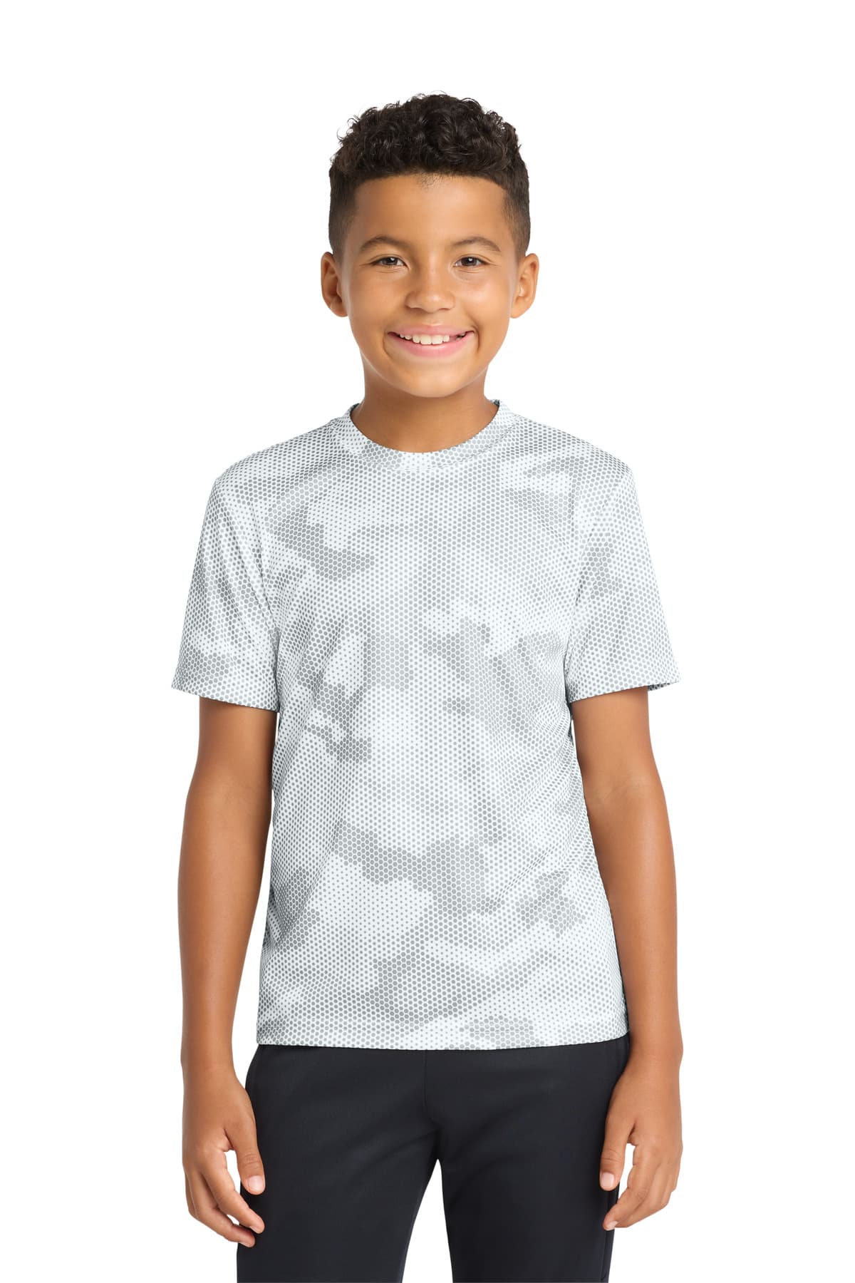 Sport-Tek Sport-Tek Youth CamoHex Tee. YST370