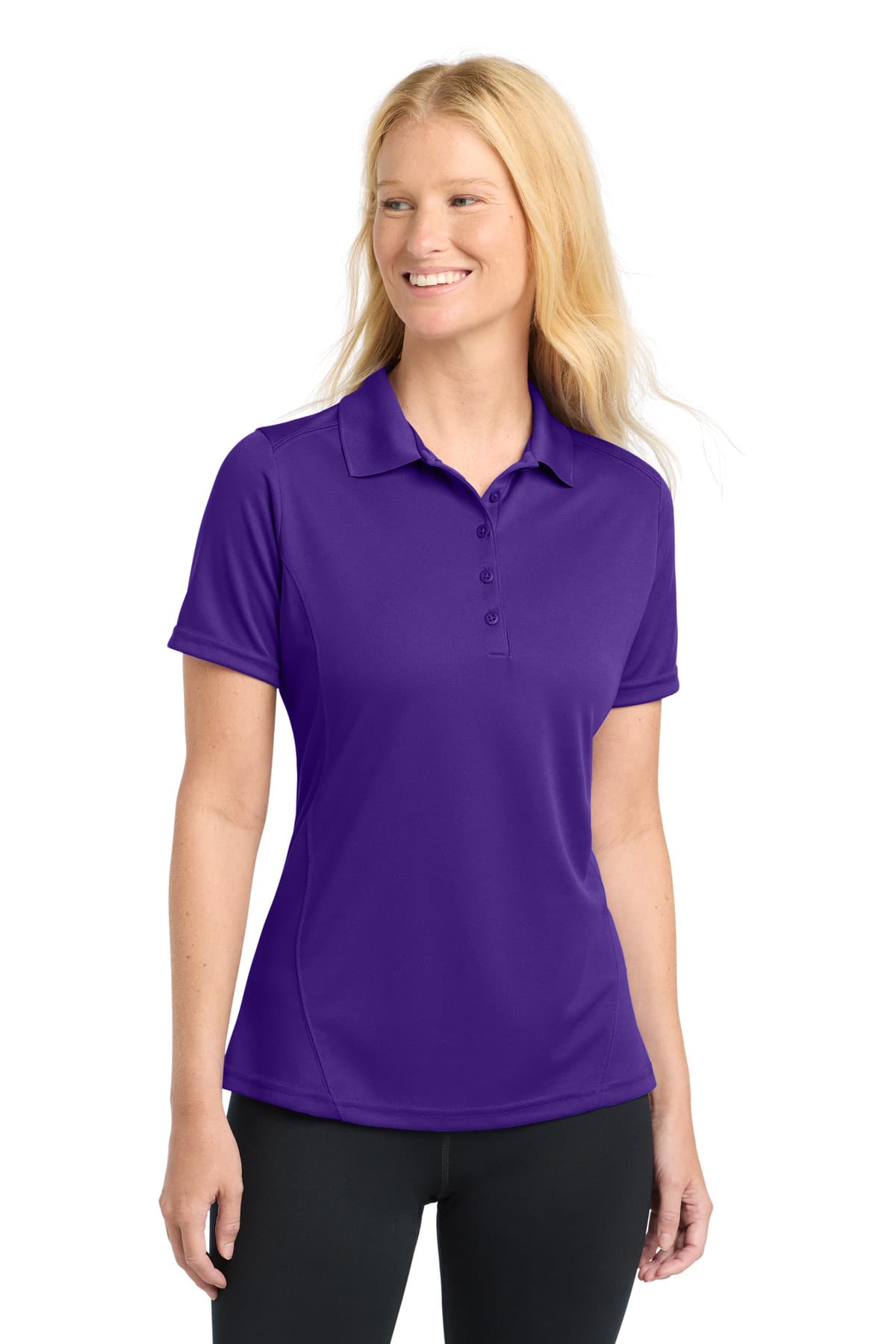 Sport-Tek Sport-Tek Women's Dry Zone Raglan Accent Polo. L475