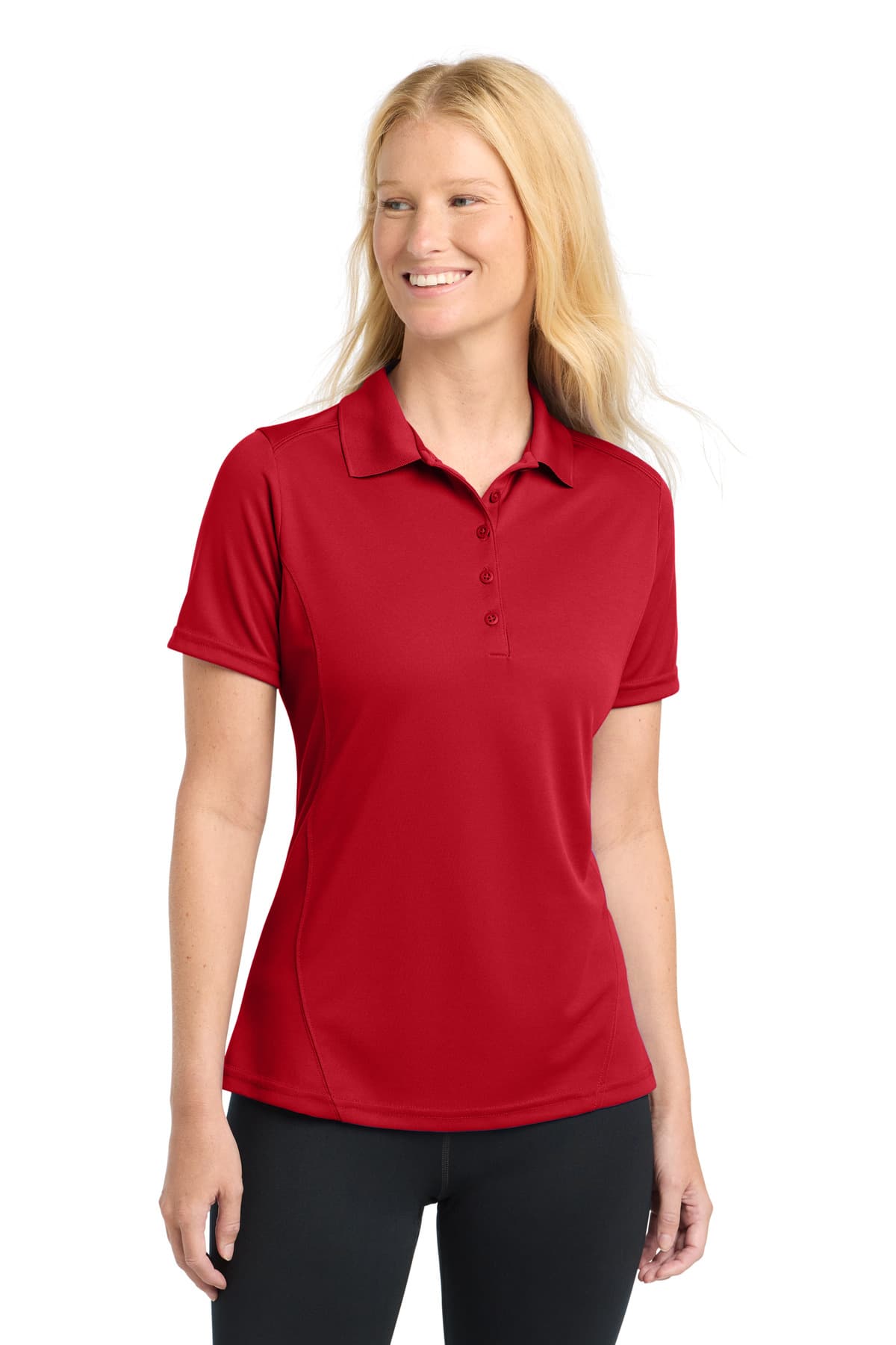 Sport-Tek Sport-Tek Women's Dry Zone Raglan Accent Polo. L475