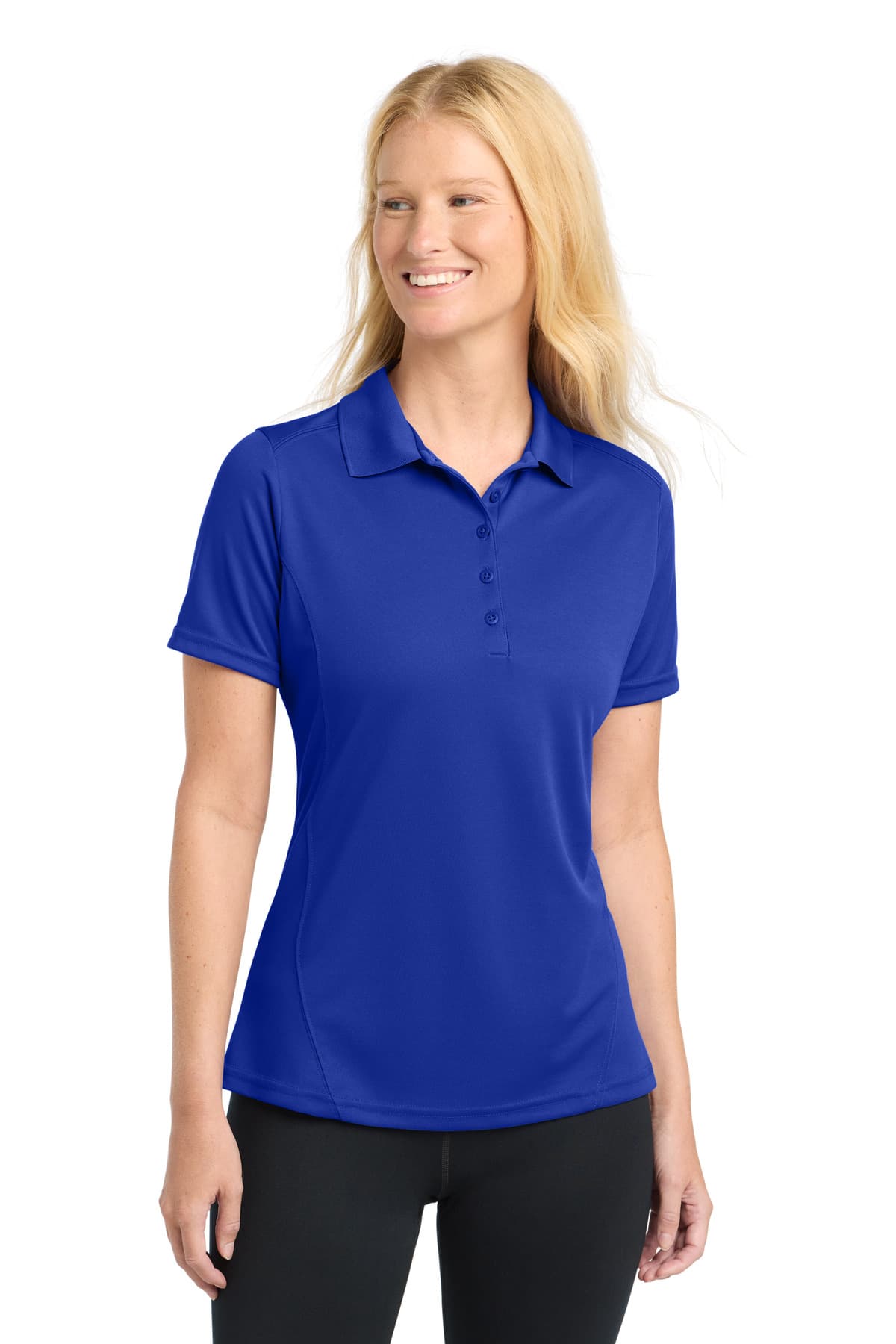 Sport-Tek Sport-Tek Women's Dry Zone Raglan Accent Polo. L475