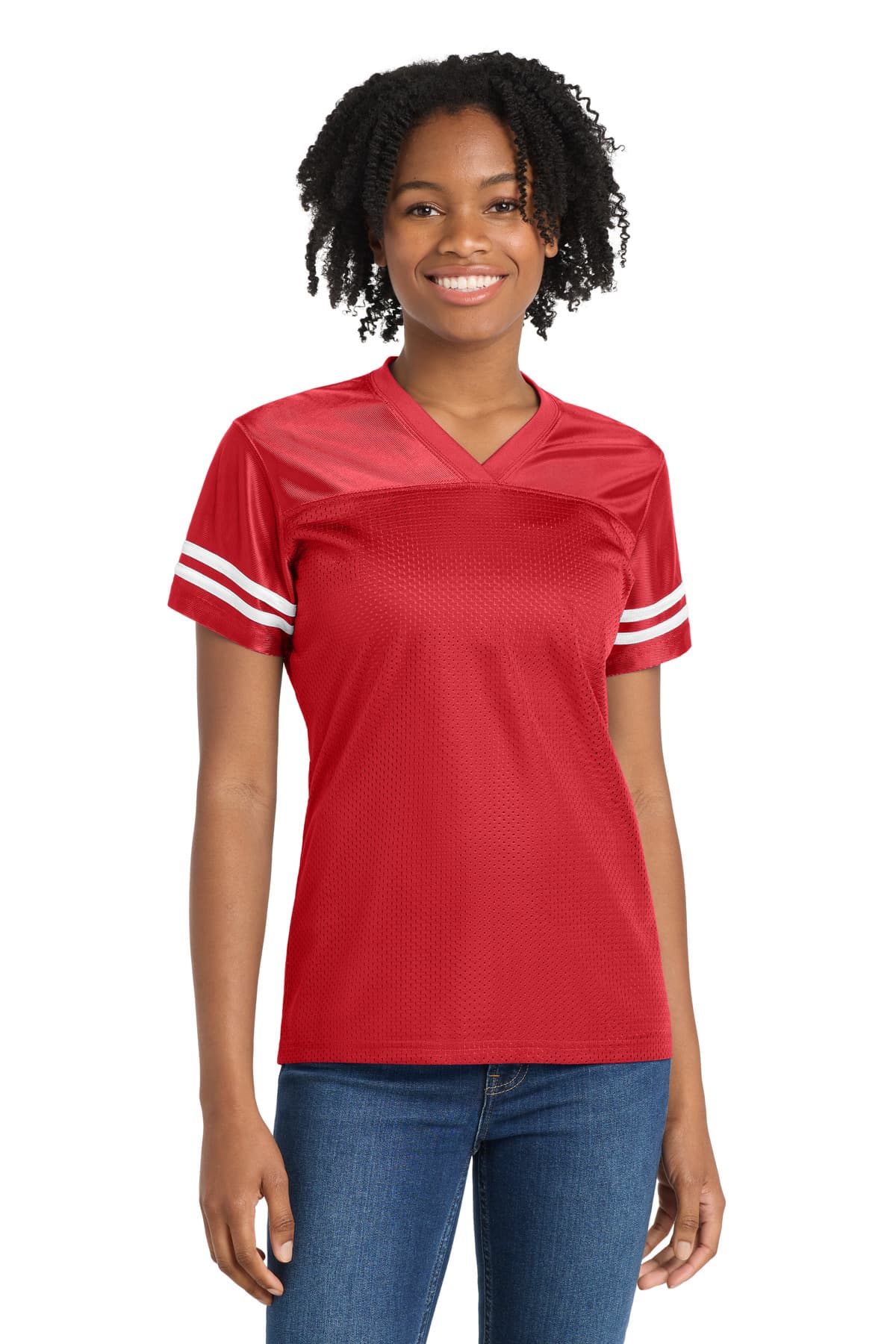 Sport-Tek Sport-Tek Women's PosiCharge Replica Jersey. LST307