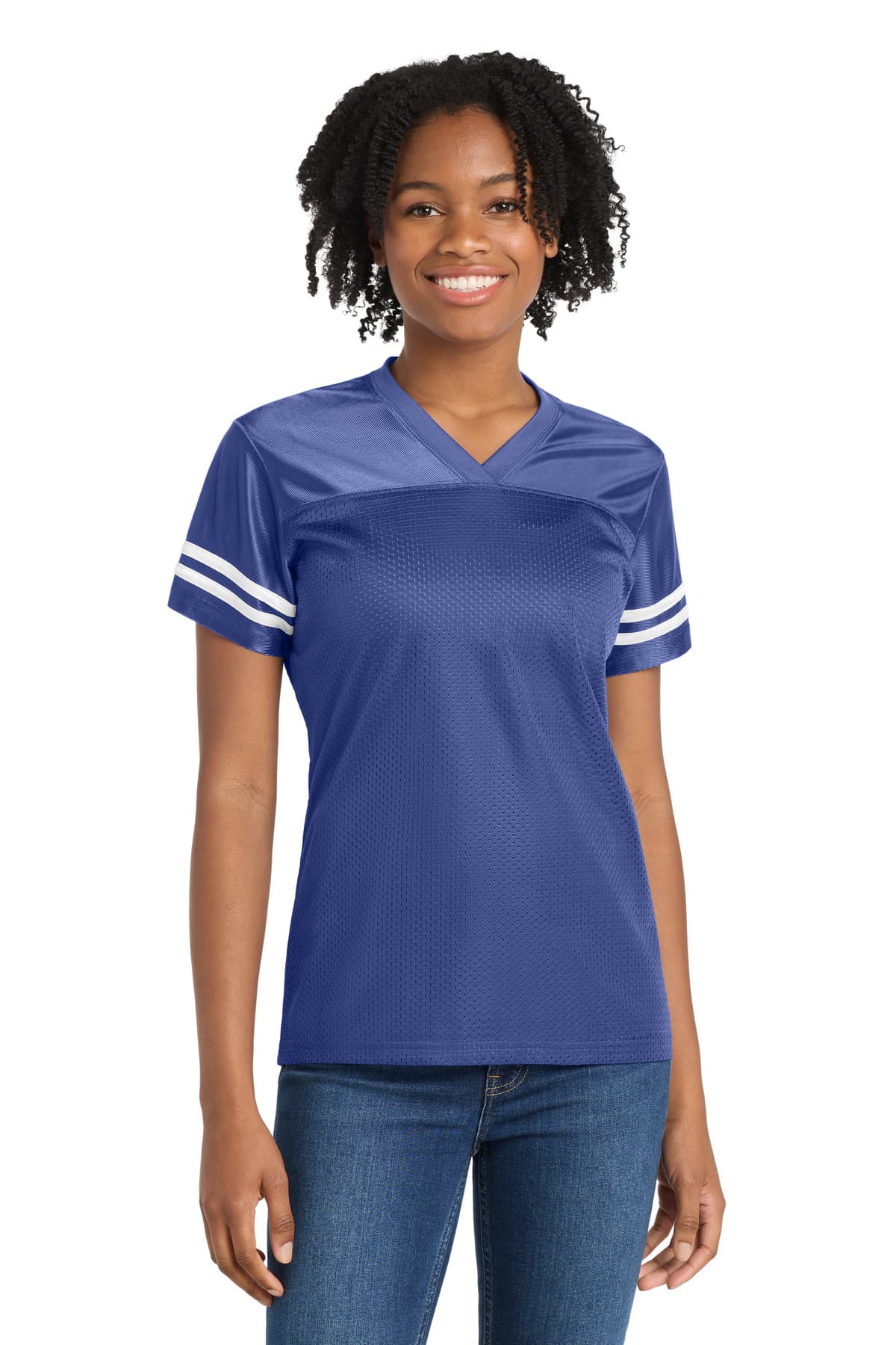 Sport-Tek Sport-Tek Women's PosiCharge Replica Jersey. LST307