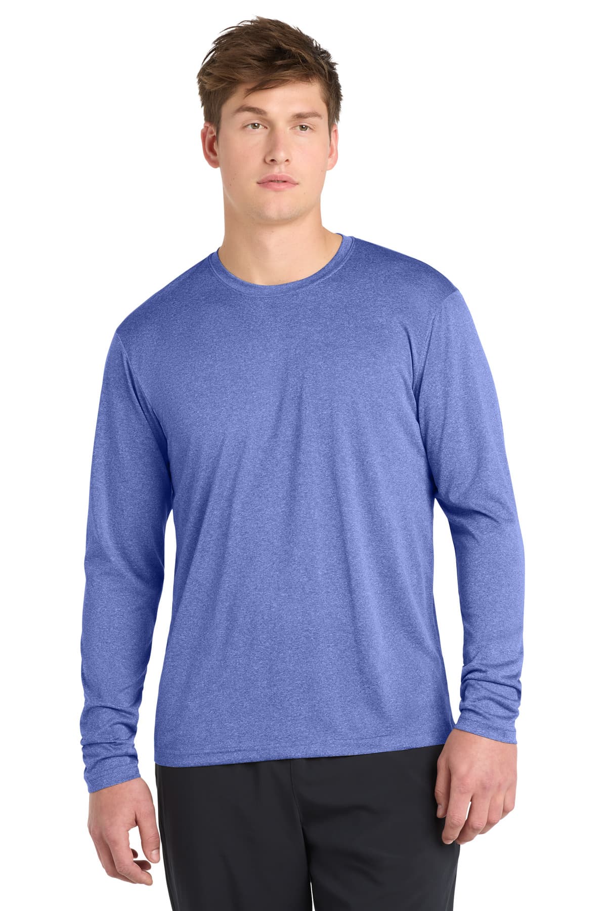 Sport-Tek Sport-Tek Long Sleeve Heather Contender Tee. ST360LS