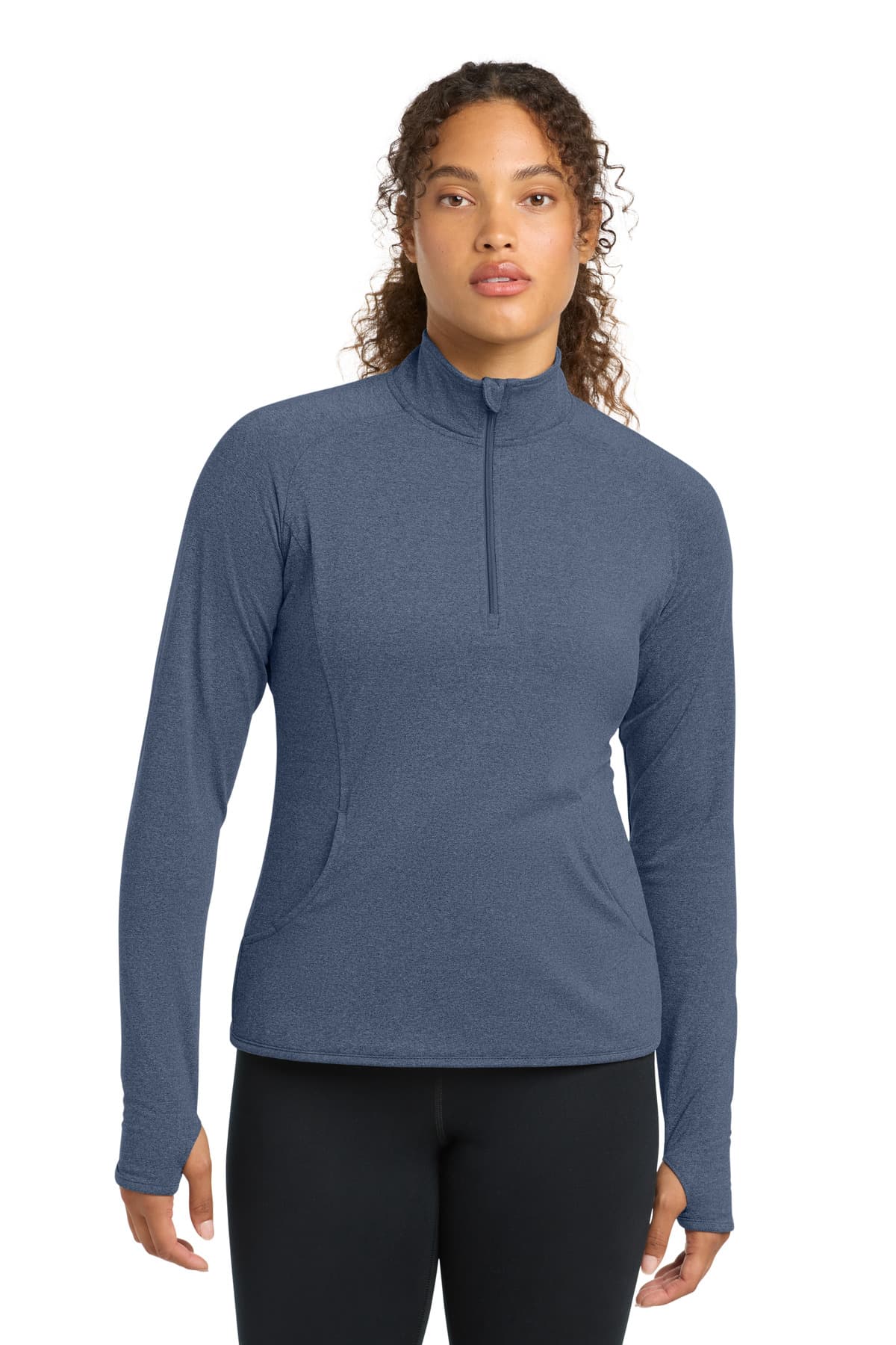 Sport-Tek Sport-Tek Women's Sport-Wick Stretch 1/4-Zip Pullover. LST850