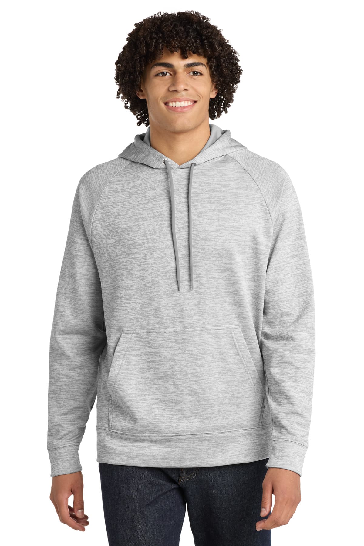 Sport-Tek Sport-Tek PosiCharge Electric Heather Fleece Hooded Pullover. ST225