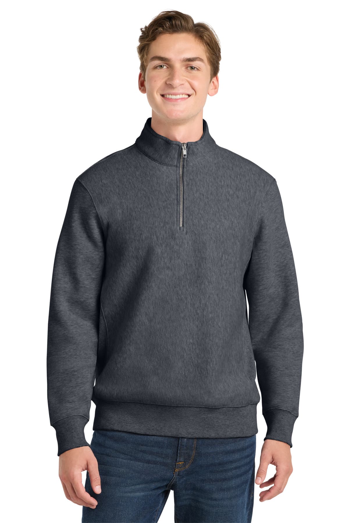 Sport-Tek Sport-Tek Super Heavyweight 1/4-Zip Pullover Sweatshirt. ST283
