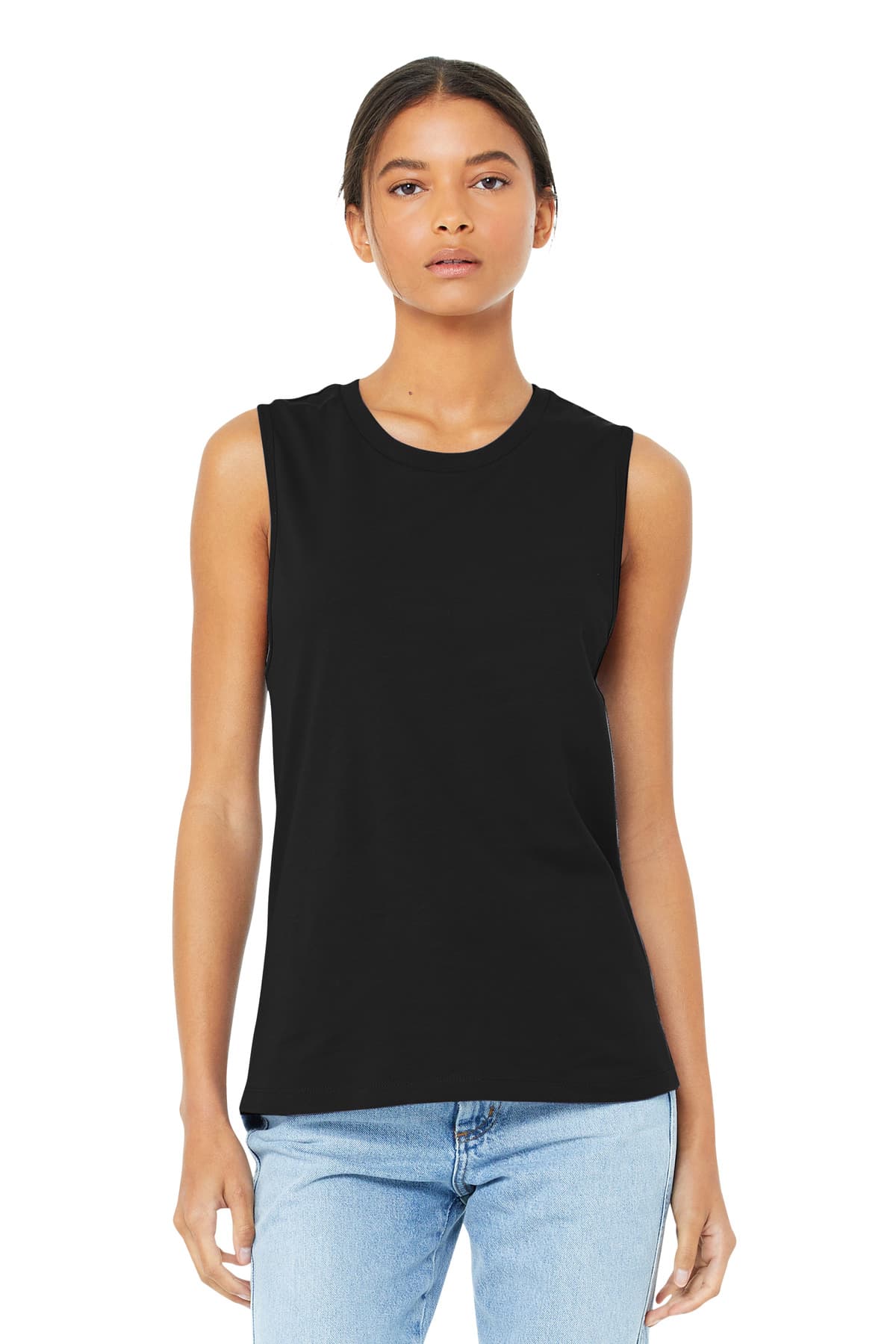 Bella + Canvas BELLA+CANVAS  Women's Jersey Muscle Tank. BC6003