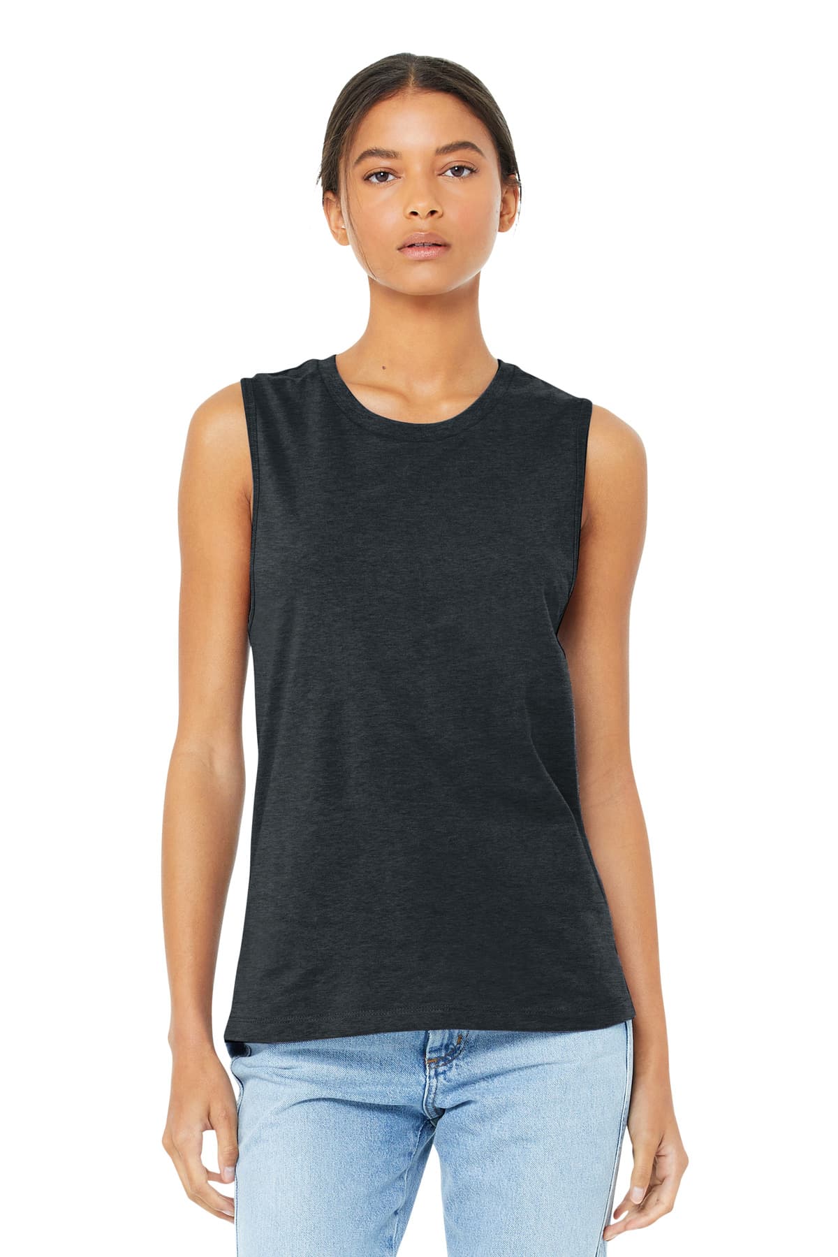 Bella + Canvas BELLA+CANVAS  Women's Jersey Muscle Tank. BC6003