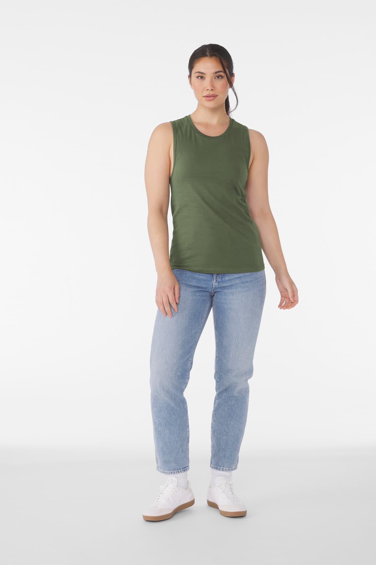 Bella + Canvas BELLA+CANVAS  Women's Jersey Muscle Tank. BC6003