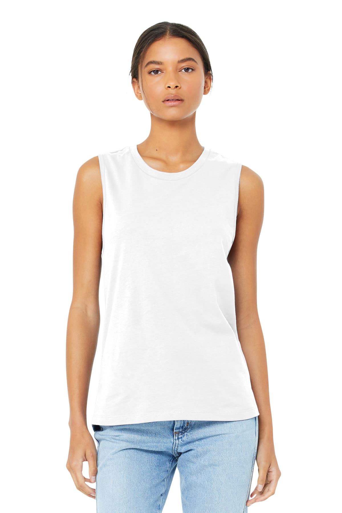 Bella + Canvas BELLA+CANVAS  Women's Jersey Muscle Tank. BC6003