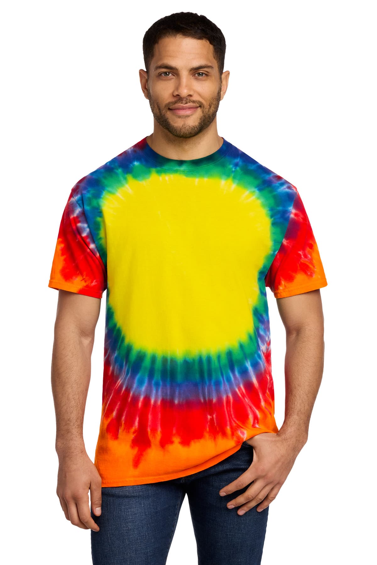 Port & Company Port & Co Window Tie-Dye Tee. PC149