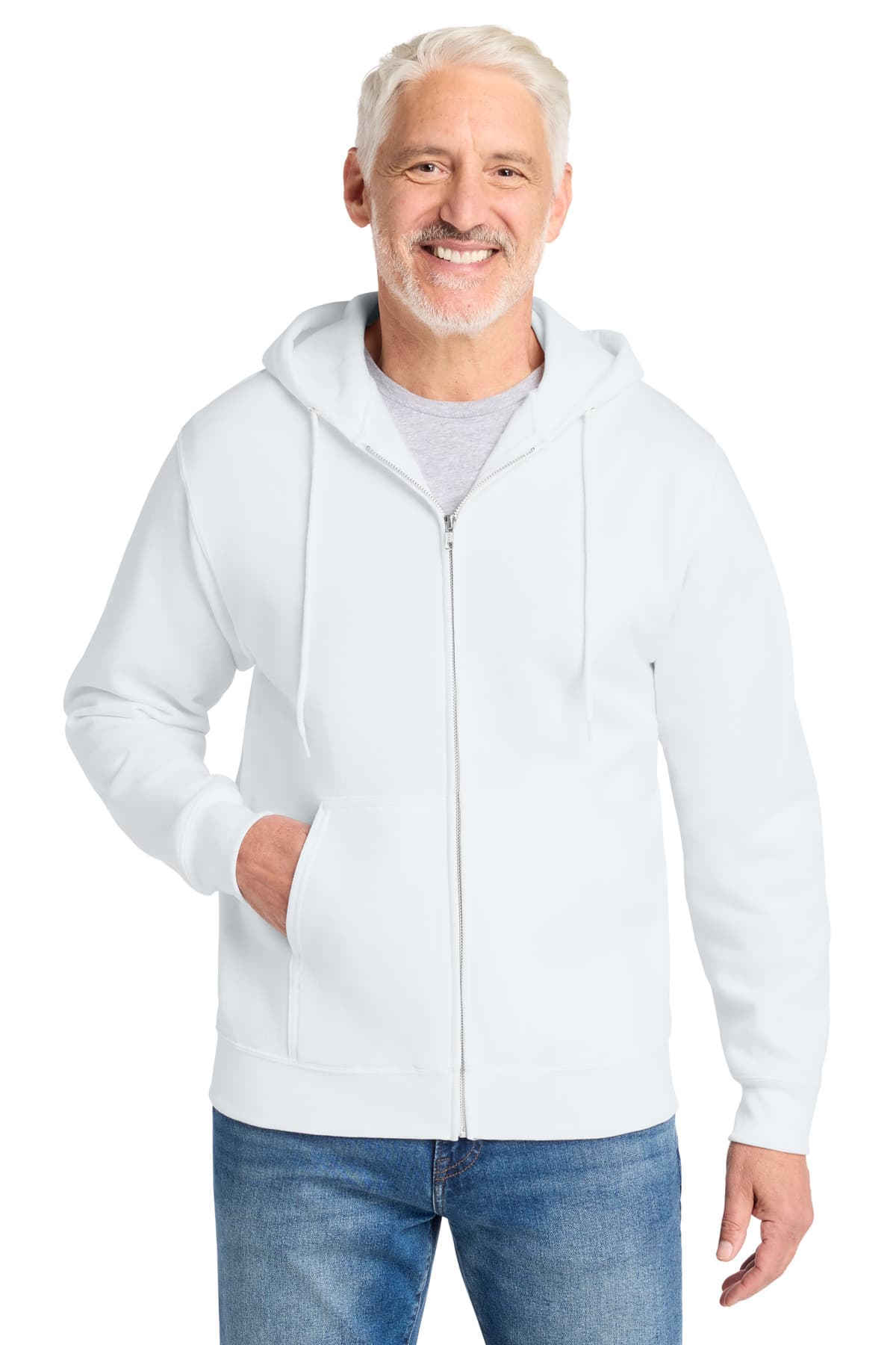 Port & Company Port & Co Core Fleece Full-Zip Hooded Sweatshirt. PC78ZH