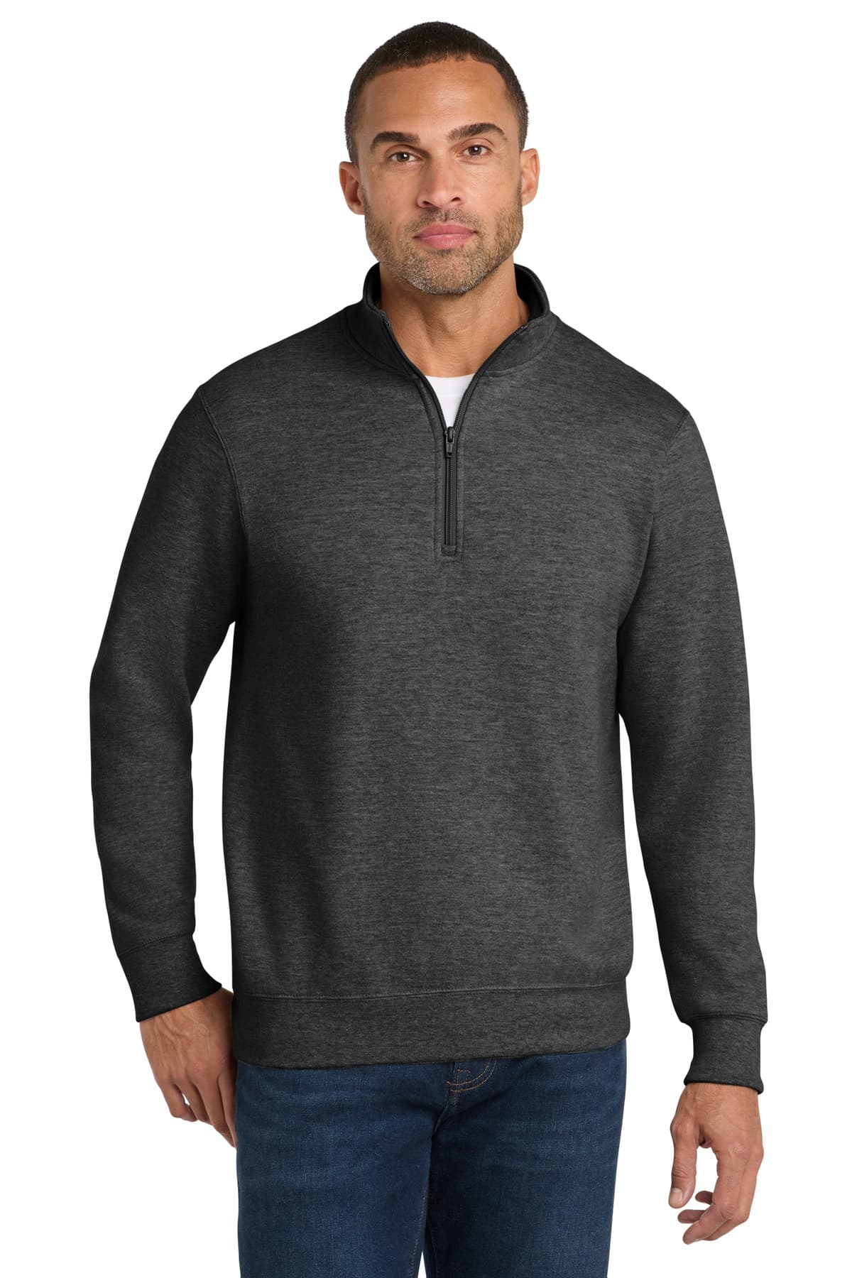 Port & Company Port & Co Fan Favorite Fleece 1/4-Zip Pullover Sweatshirt. PC850Q