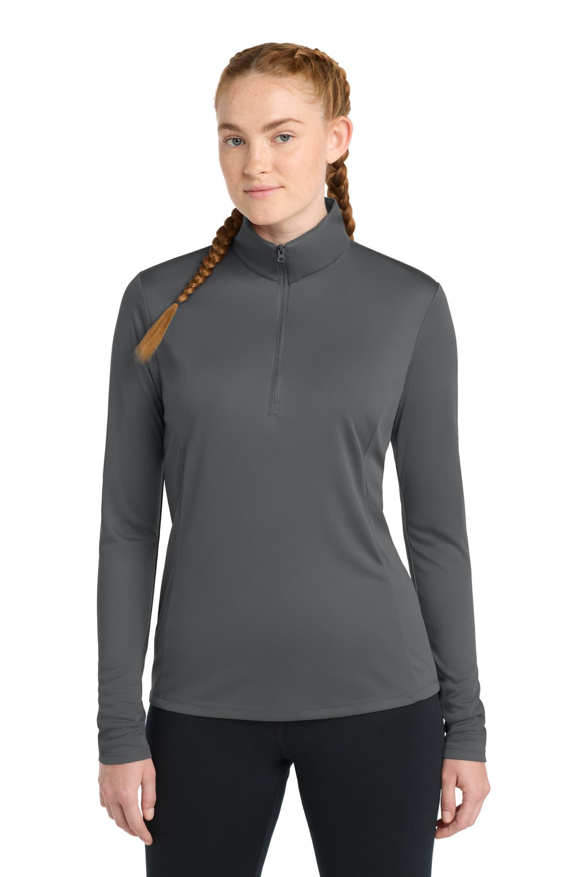 Sport-Tek Sport-Tek Women's PosiCharge Competitor 1/4-Zip Pullover. LST357