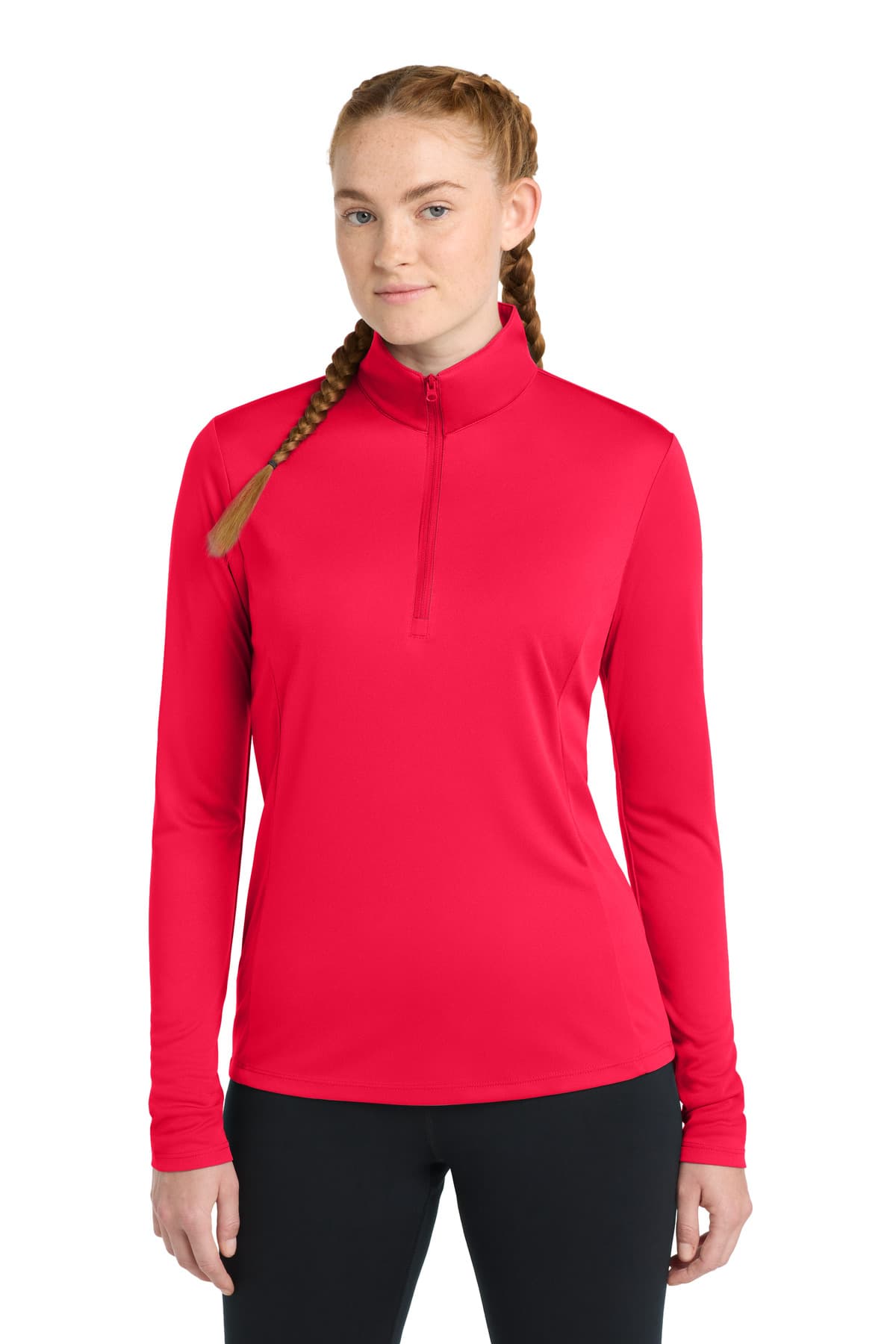 Sport-Tek Sport-Tek Women's PosiCharge Competitor 1/4-Zip Pullover. LST357