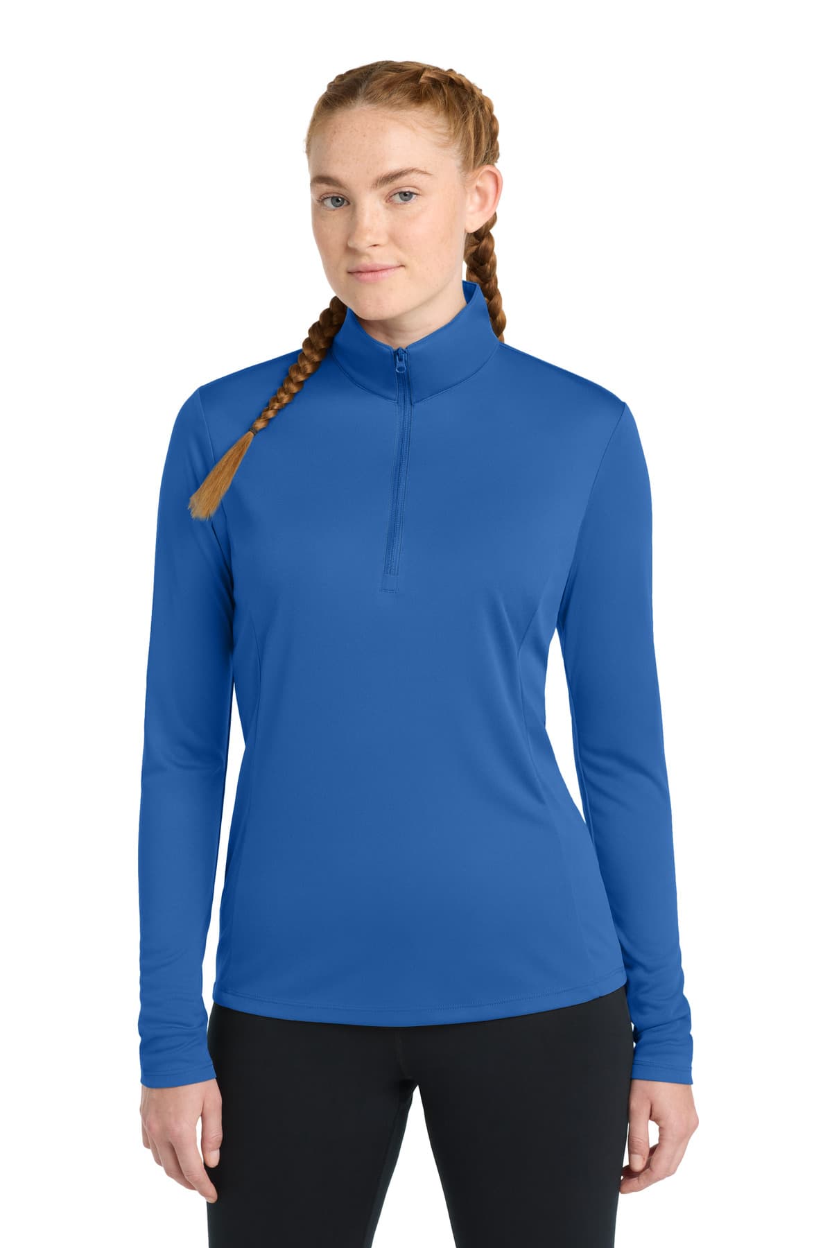 Sport-Tek Sport-Tek Women's PosiCharge Competitor 1/4-Zip Pullover. LST357