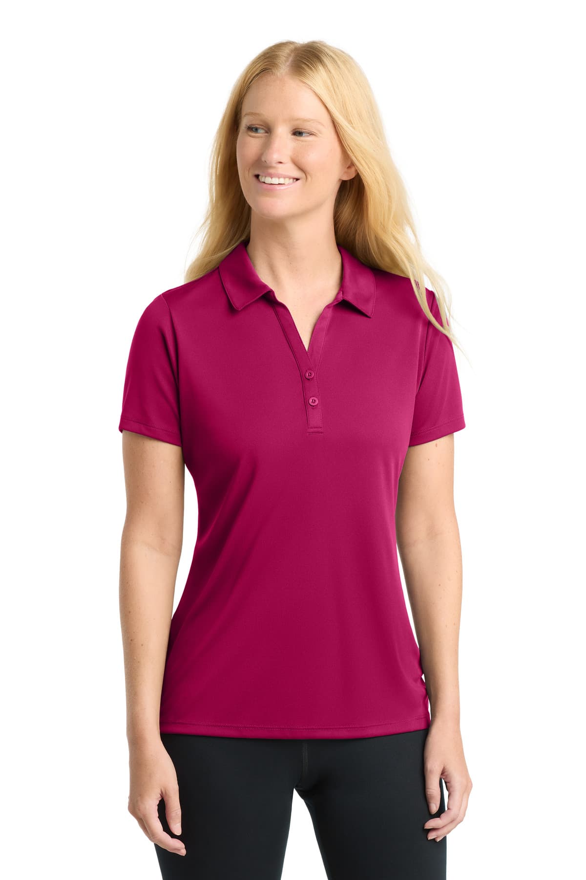 Sport-Tek Sport-Tek  Women's PosiCharge  Competitor  Polo. LST550