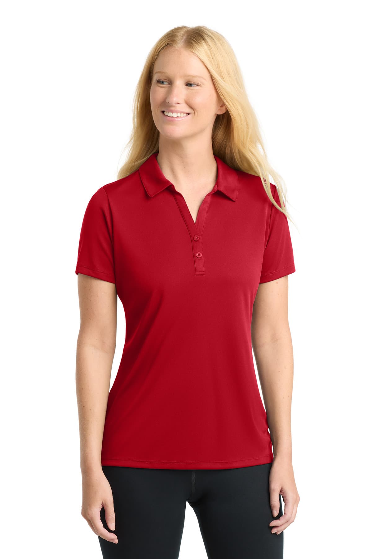 Sport-Tek Sport-Tek  Women's PosiCharge  Competitor  Polo. LST550