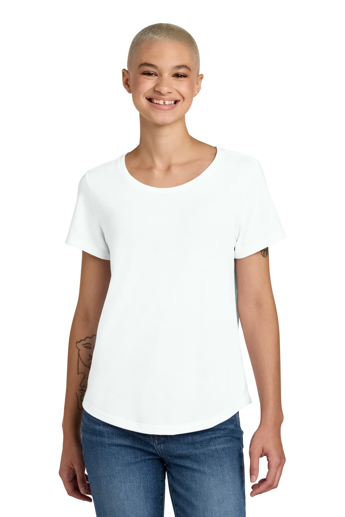 AllMade Allmade Women's Relaxed Tri-Blend Scoop Neck Tee AL2015