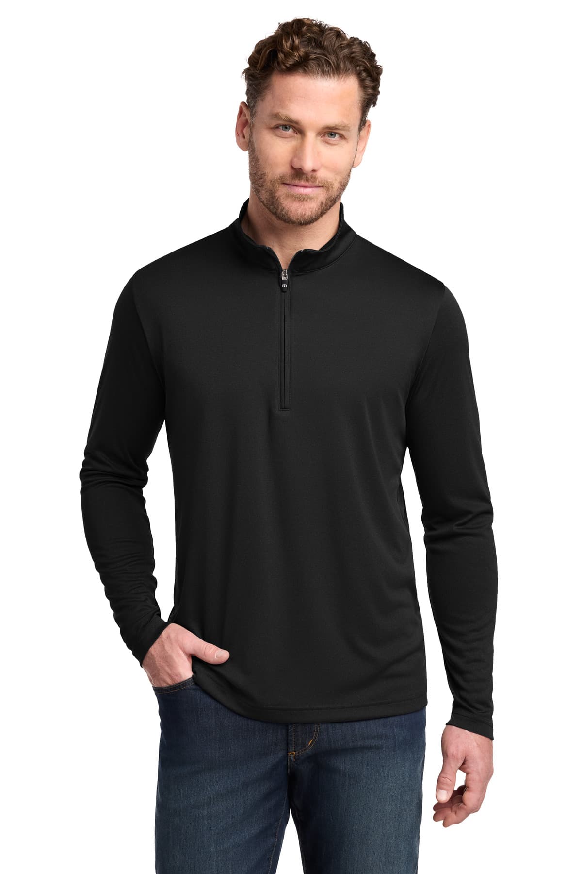 TravisMathew TravisMathew Coto Performance 1/4-Zip TM1MY397 in Black