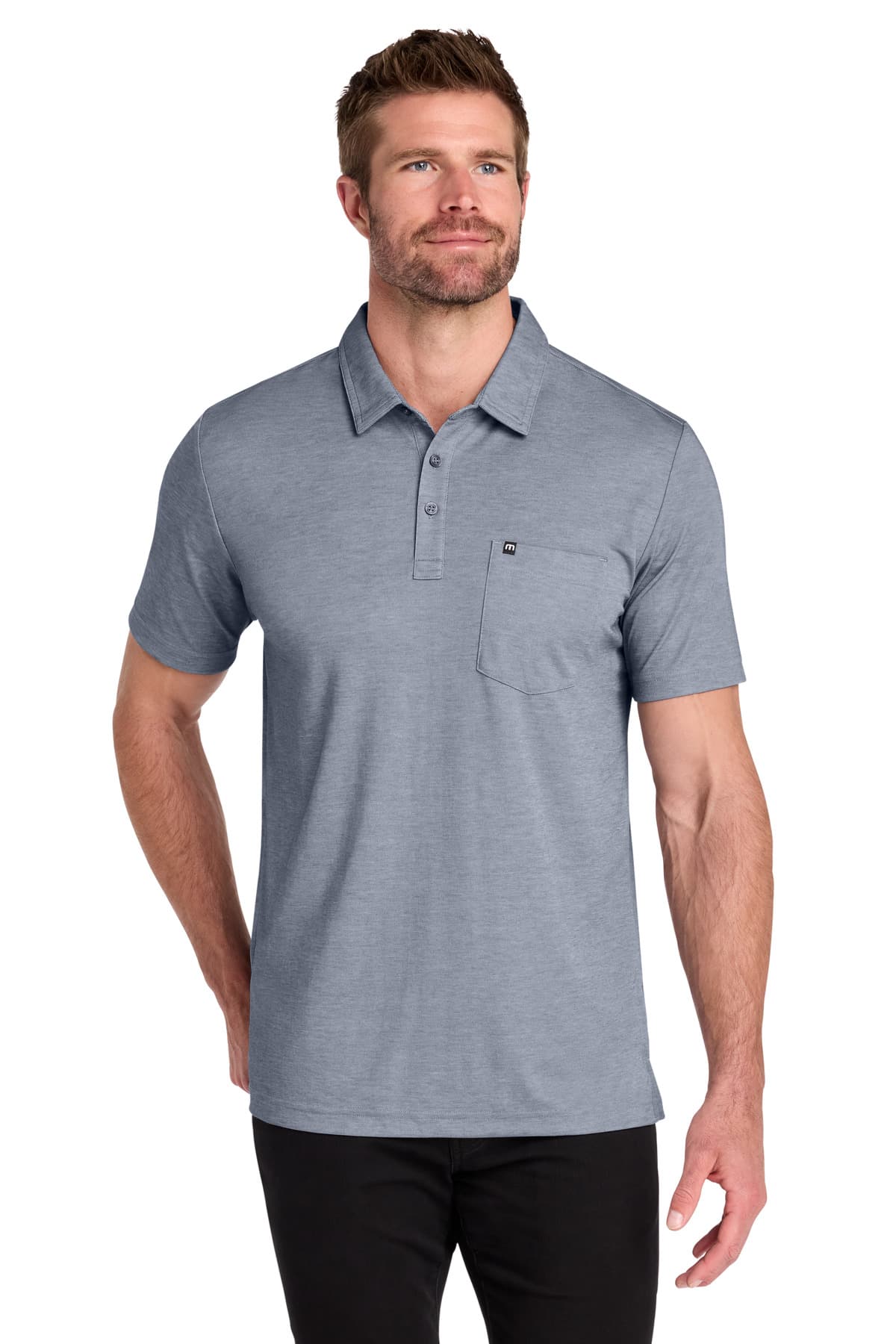 TravisMathew TravisMathew Oceanside Heather Pocket Polo TM1MY404
