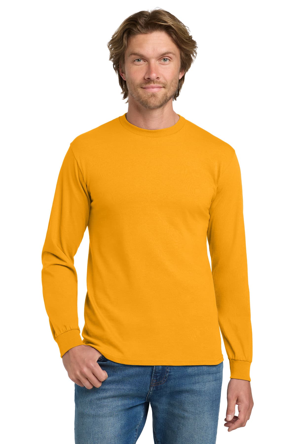 Gildan Gildan - Heavy Cotton 100% Cotton Long Sleeve T-Shirt.  5400