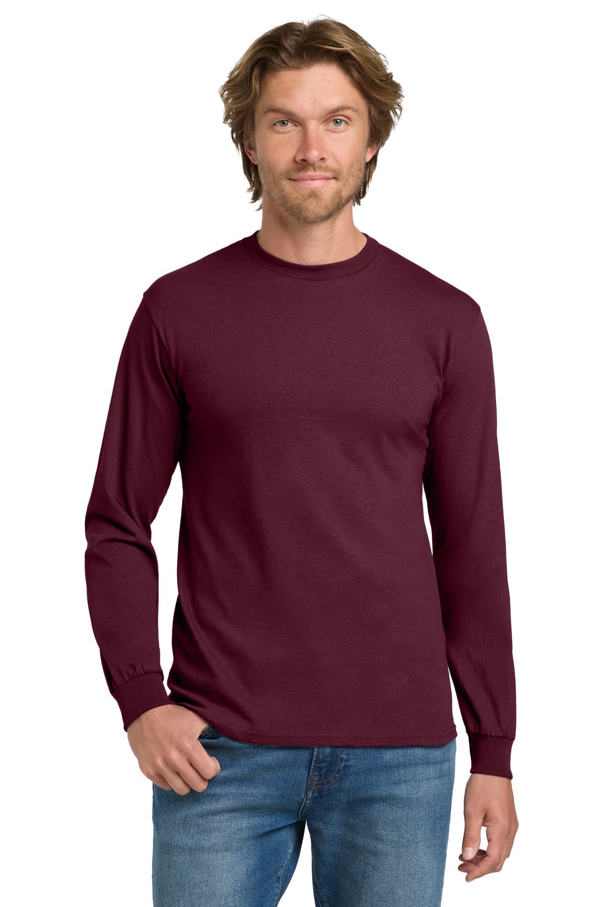 Gildan Gildan - Heavy Cotton 100% Cotton Long Sleeve T-Shirt.  5400