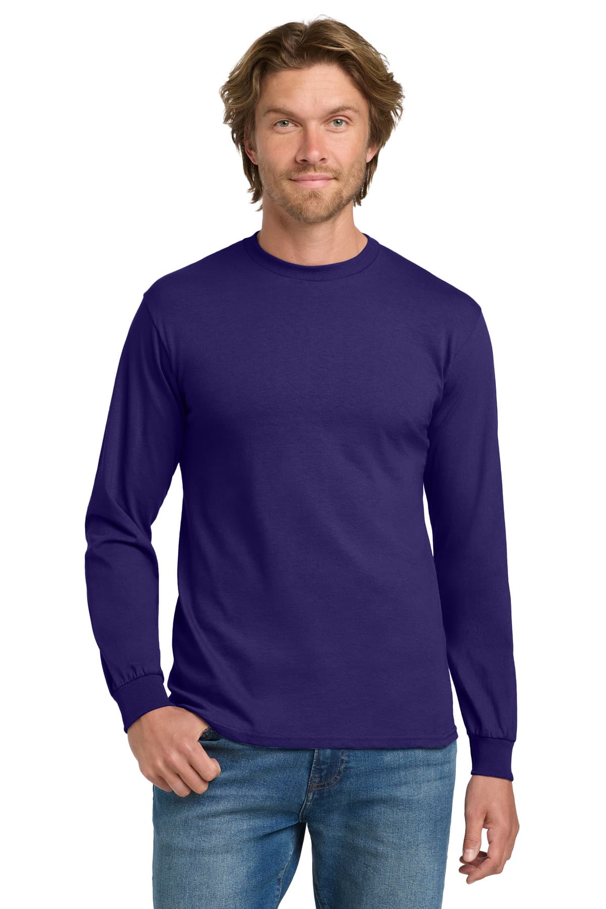 Gildan Gildan - Heavy Cotton 100% Cotton Long Sleeve T-Shirt.  5400