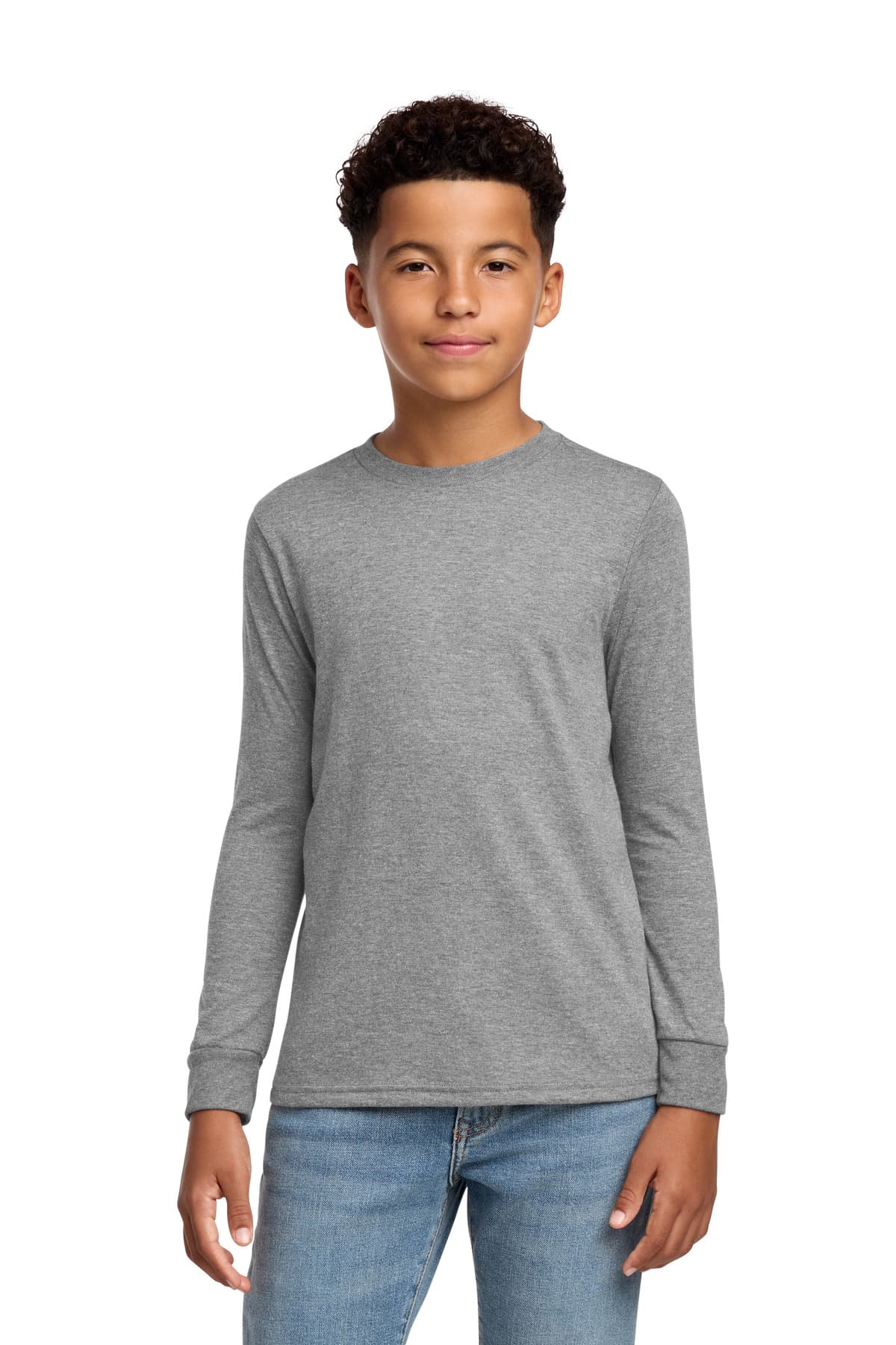District District Youth Perfect Tri Long Sleeve Tee DT132Y