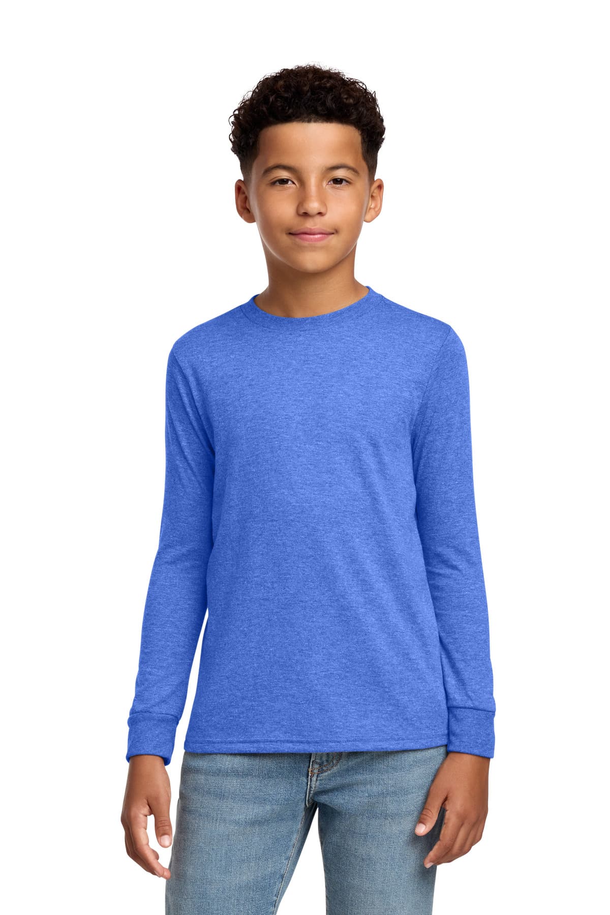 District District Youth Perfect Tri Long Sleeve Tee DT132Y