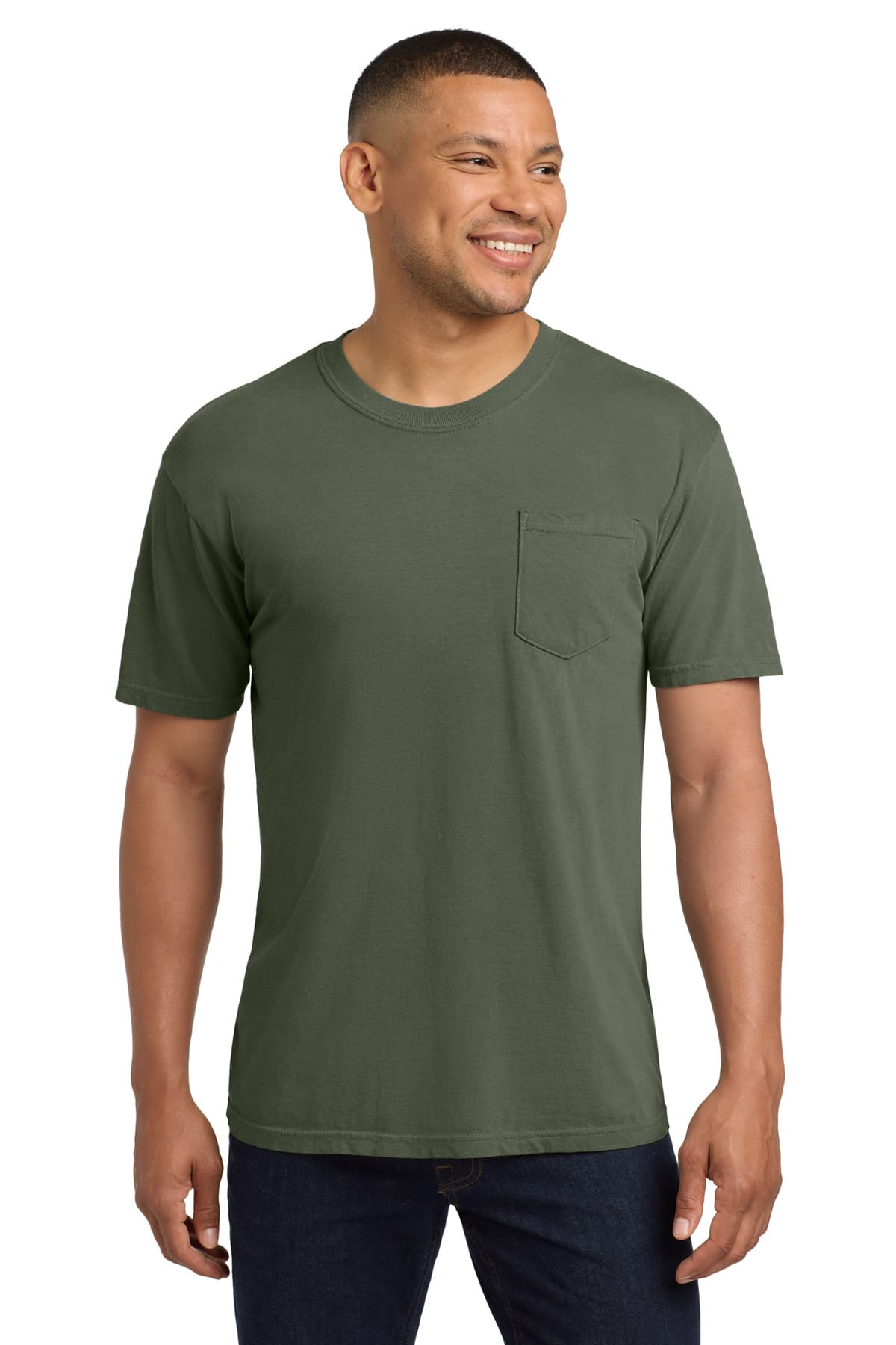 Comfort Colors COMFORT COLORS  Heavyweight Ring Spun Pocket Tee. 6030