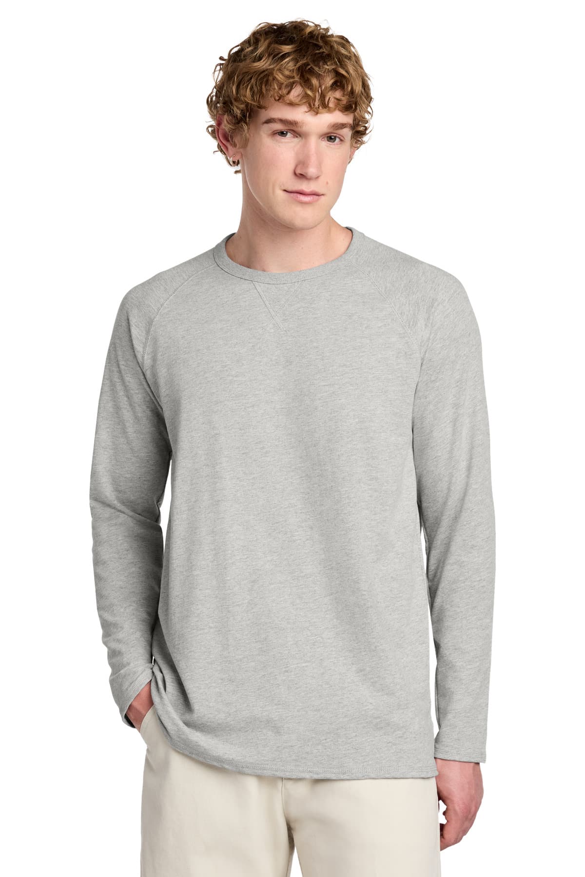 District District Featherweight French Terry Long Sleeve Crewneck DT572