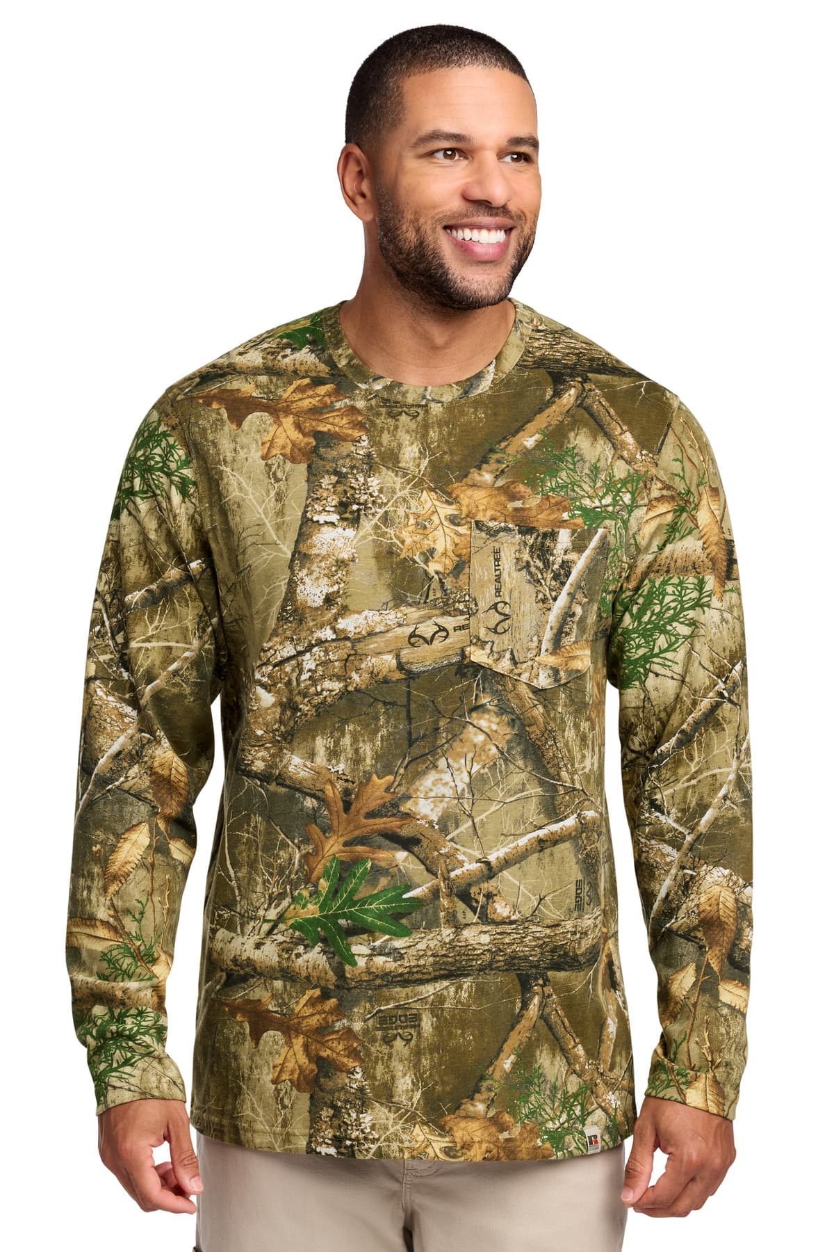 Russell Outdoors Russell Outdoors Realtree Long Sleeve Pocket Tee RU100LSP